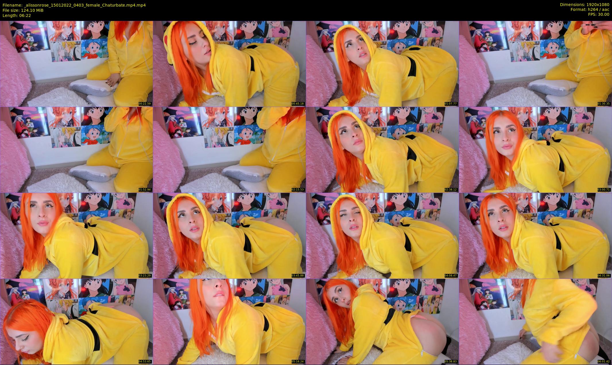 _alissonrose — 7 minute Chaturbate female cam show recording, 1080p, Jan 15, 2022