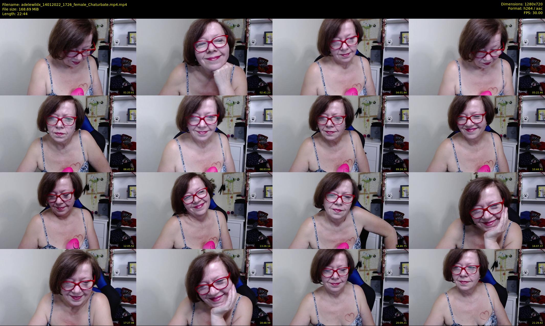 adelewildx — 23 minute Chaturbate female cam show recording, 720p, Jan 14, 2022