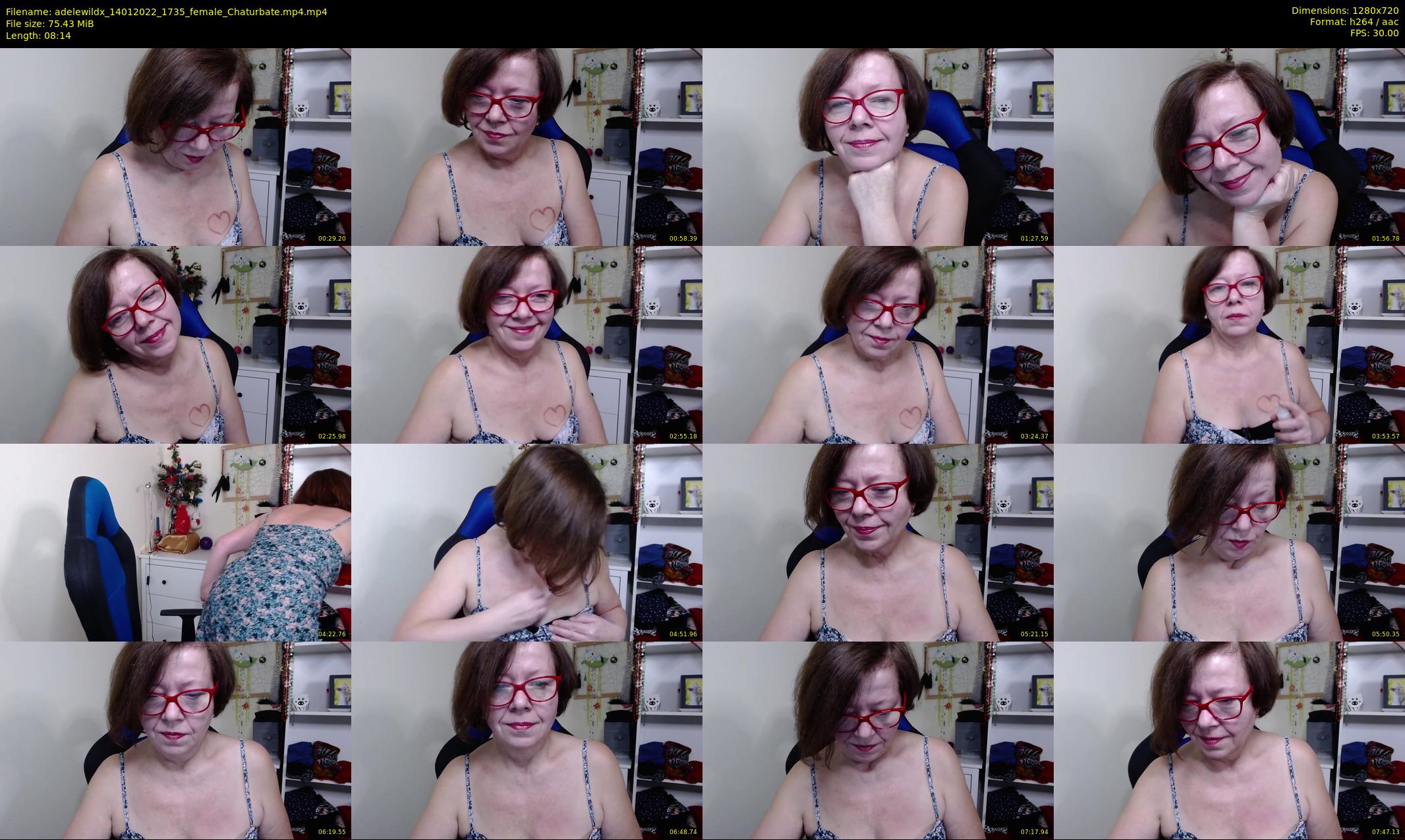 adelewildx — 9 minute Chaturbate female cam show recording, 720p, Jan 14, 2022