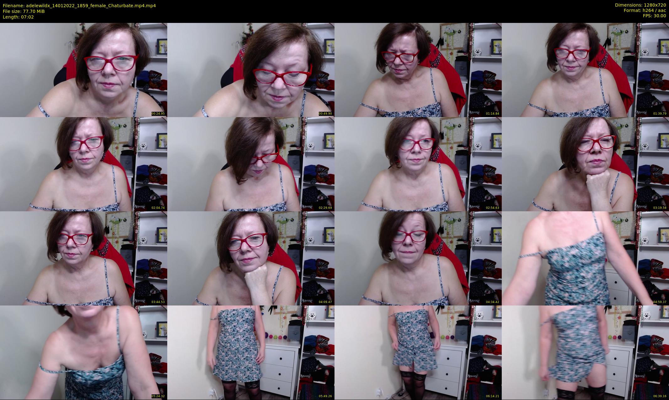 adelewildx — 8 minute Chaturbate female cam show recording, 720p, Jan 14, 2022