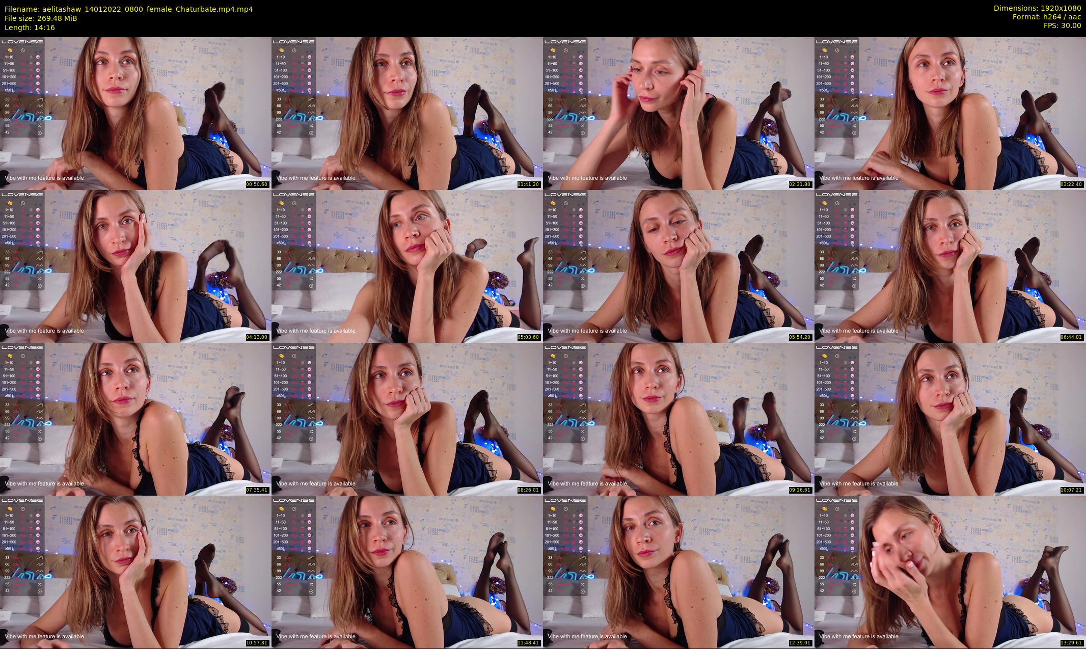 aelitashaw — 15 minute Chaturbate female cam show recording, 1080p, Jan 14, 2022