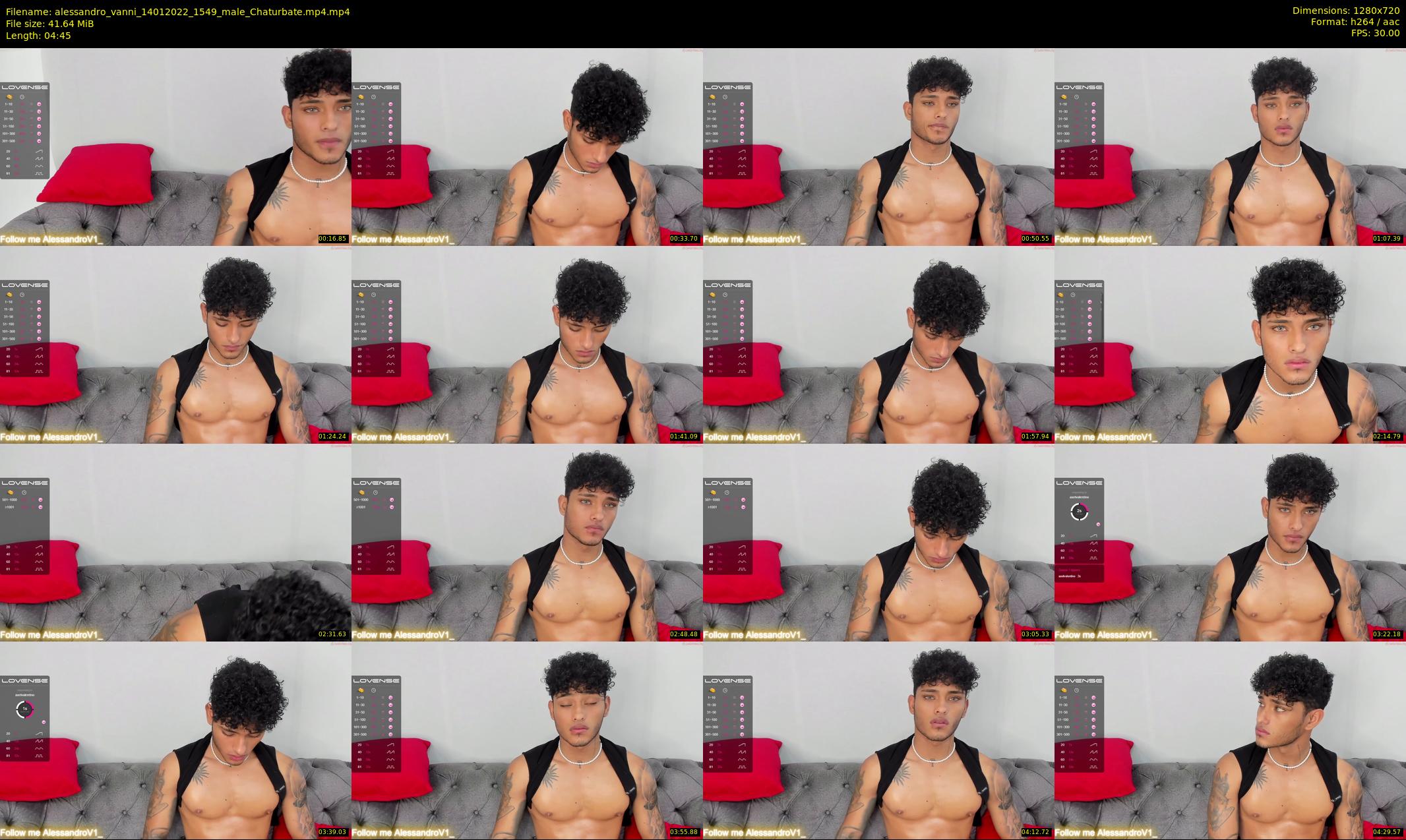 alessandro_vanni — 5 minute Chaturbate male cam show recording, 720p, Jan 14, 2022
