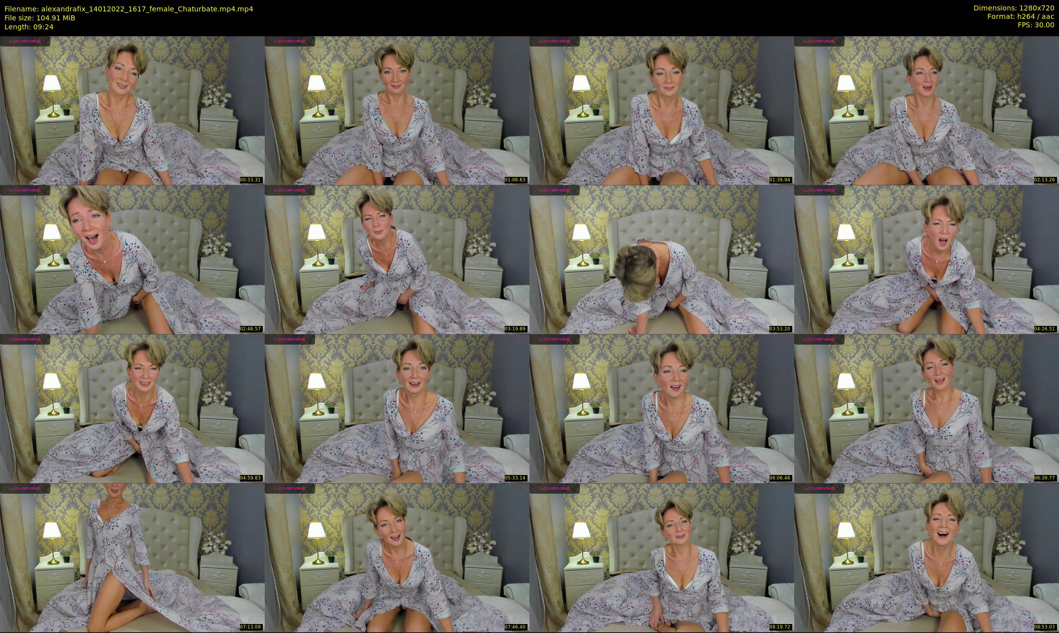 alexandrafix — 10 minute Chaturbate female cam show recording, 720p, Jan 14, 2022