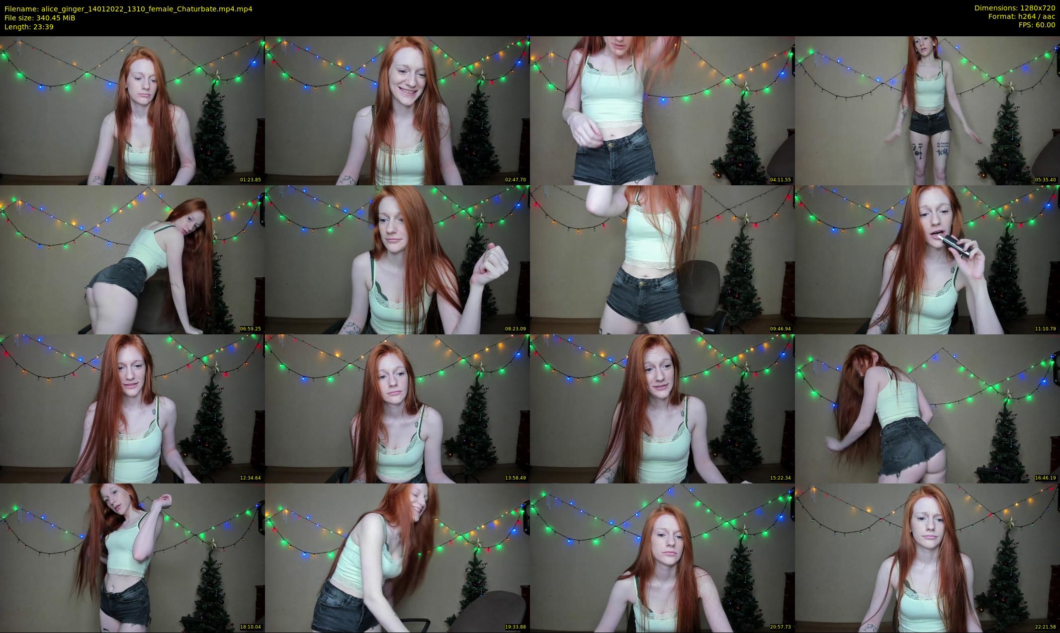 alice_ginger — 24 minute Chaturbate female cam show recording, 720p, Jan 14, 2022
