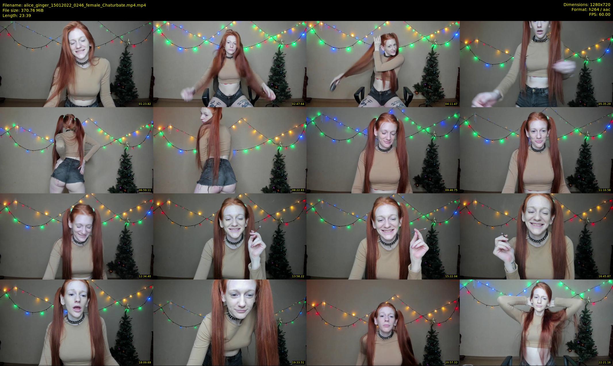 alice_ginger — 24 minute Chaturbate female cam show recording, 720p, Jan 15, 2022