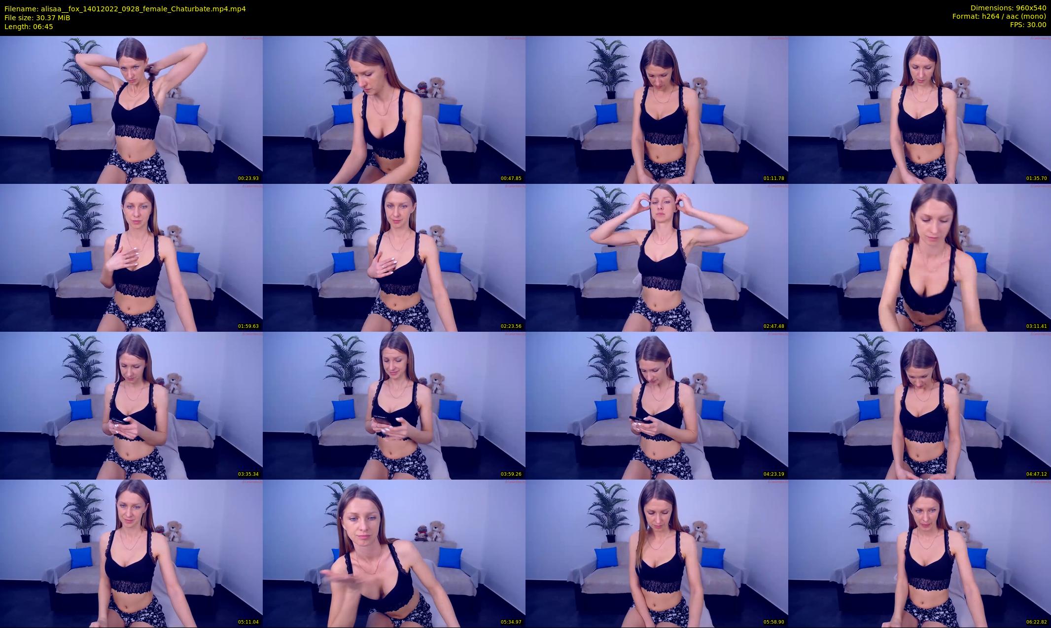 alisaa__fox — 7 minute Chaturbate female cam show recording, 480p, Jan 14, 2022