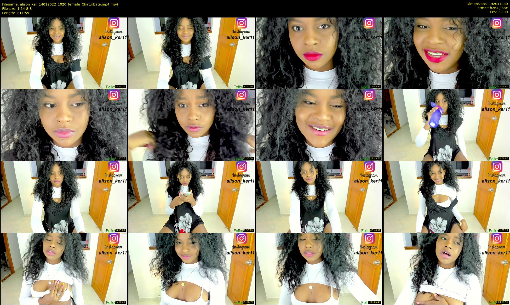 alison_ker — 72 minute Chaturbate female cam show recording, 1080p, Jan 14, 2022