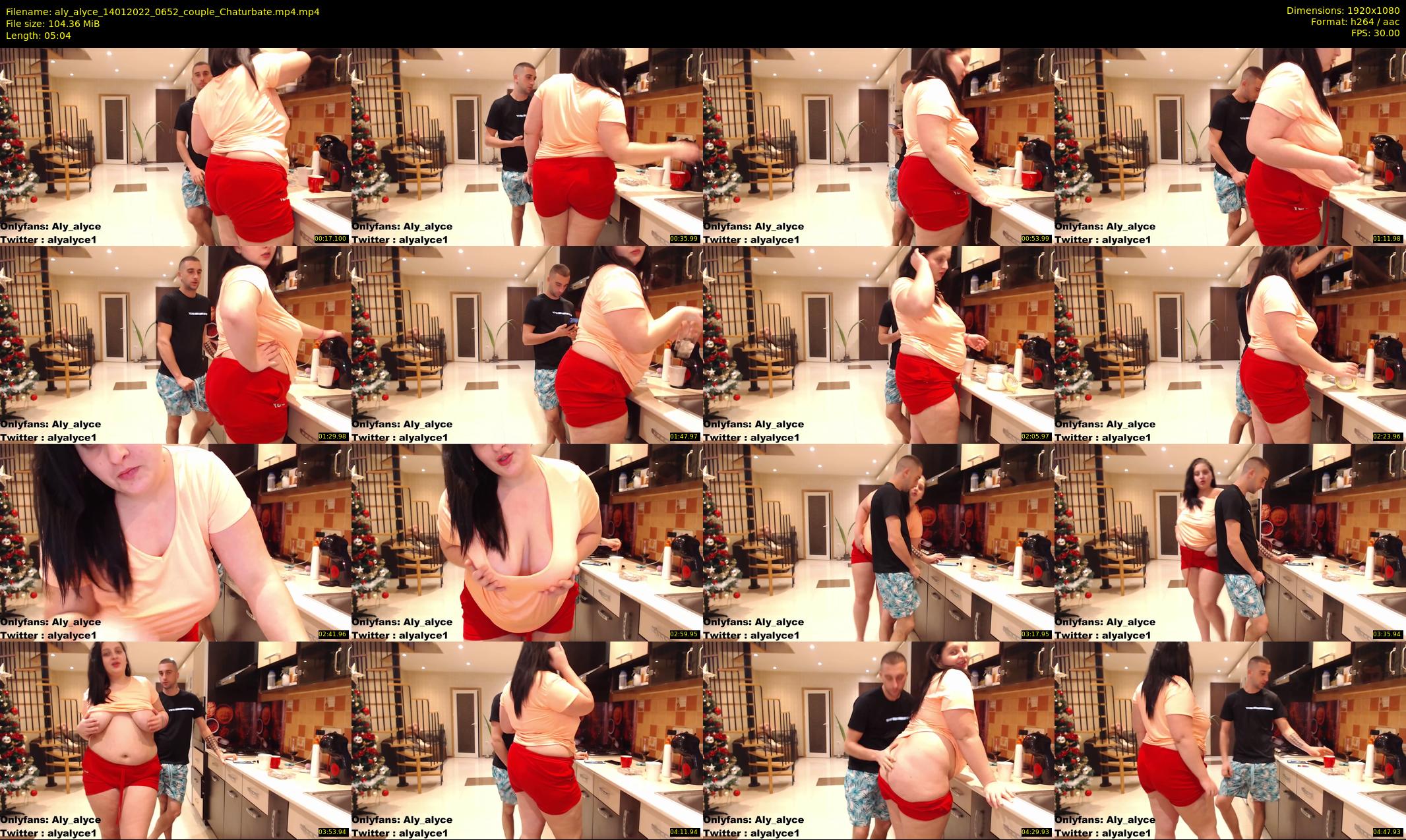 aly_alyce — 6 minute Chaturbate female cam show recording, 1080p, Jan 14, 2022