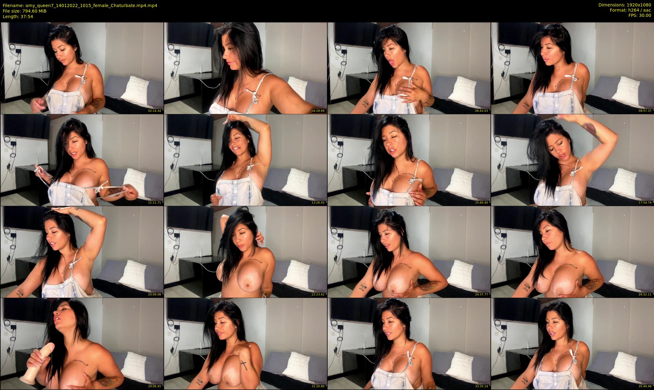 amy_queen7 — 38 minute Chaturbate female cam show recording, 1080p, Jan 14, 2022