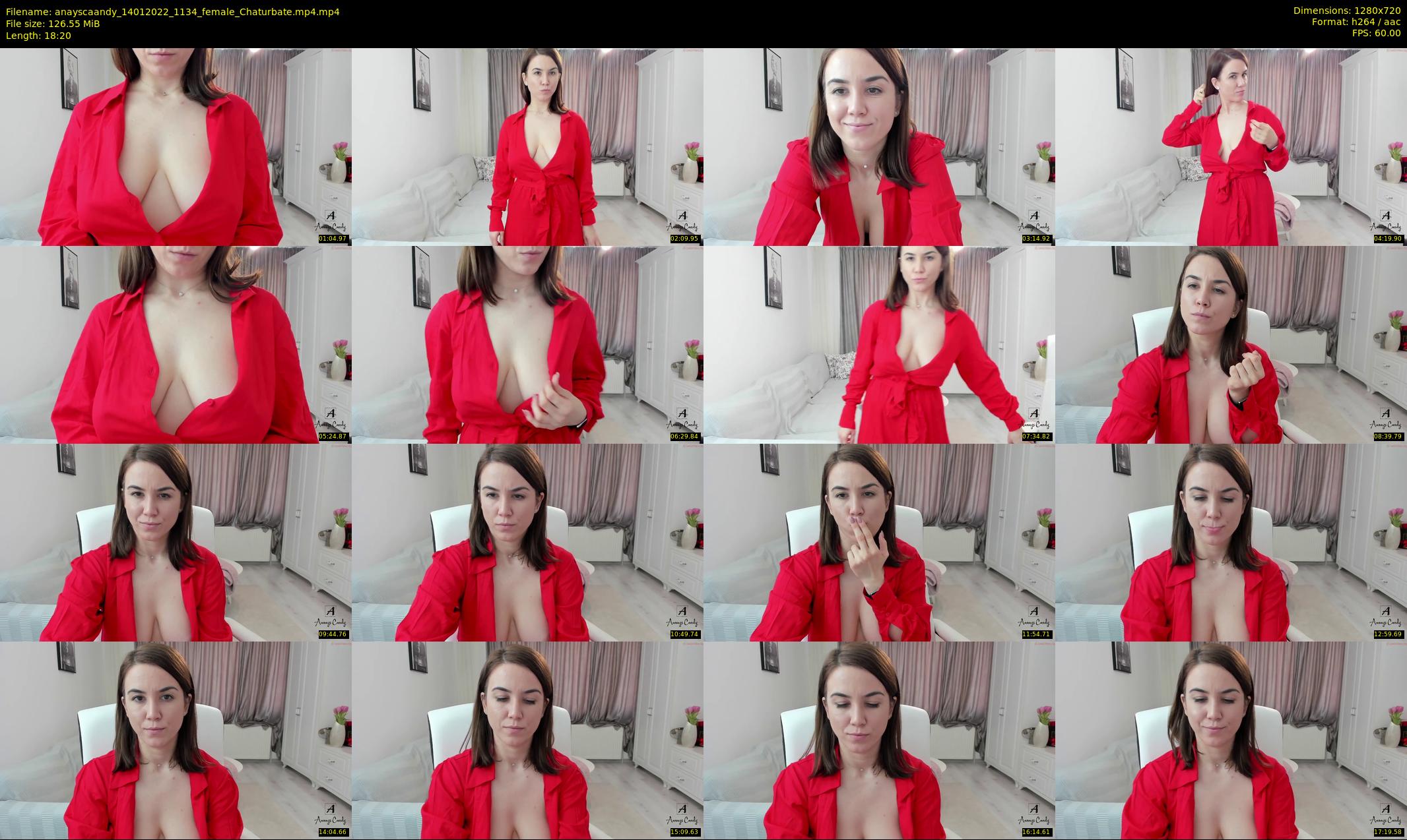anayscaandy — 19 minute Chaturbate female cam show recording, 720p, Jan 14, 2022