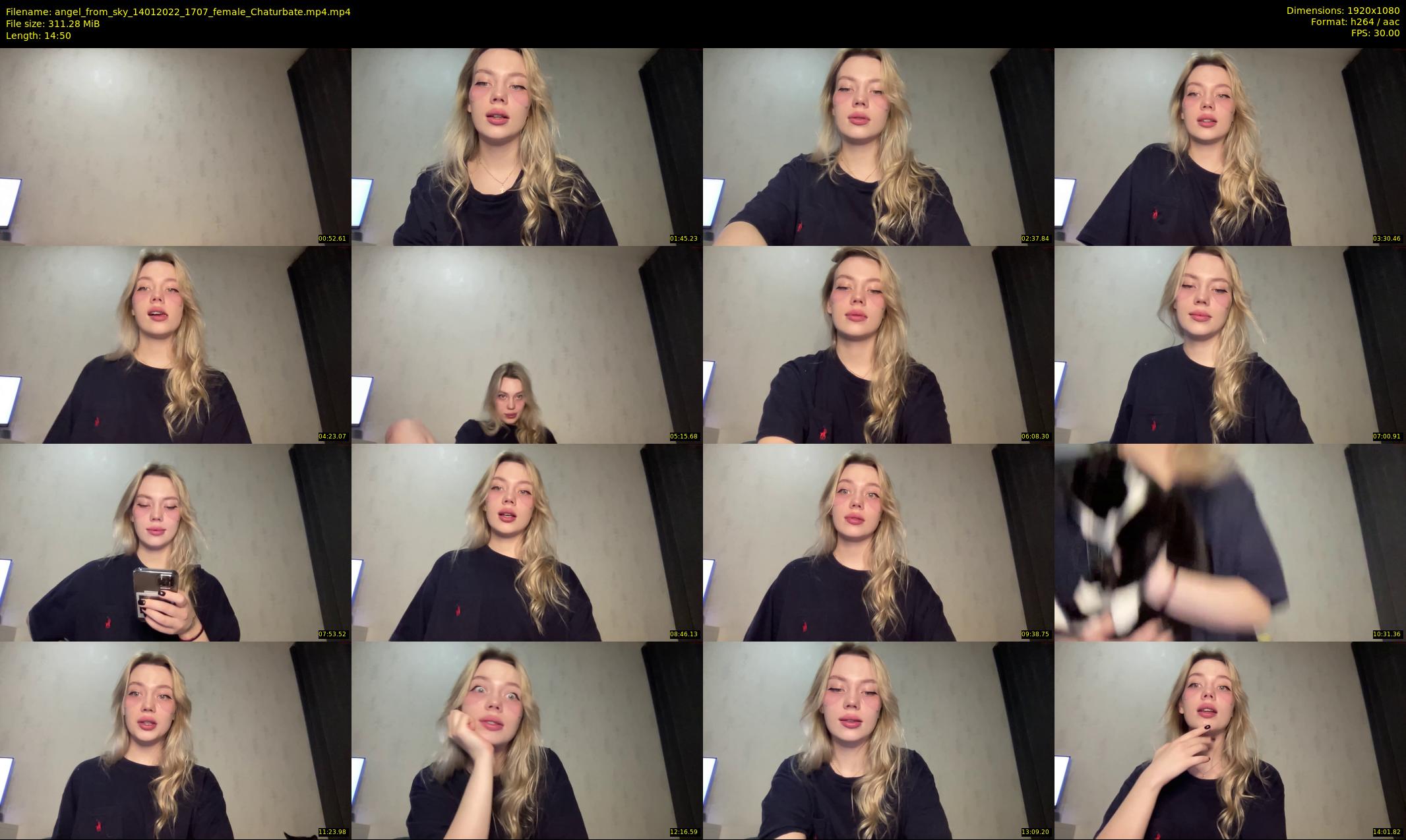 angel_from_sky — 15 minute Chaturbate female cam show recording, 1080p, Jan 14, 2022