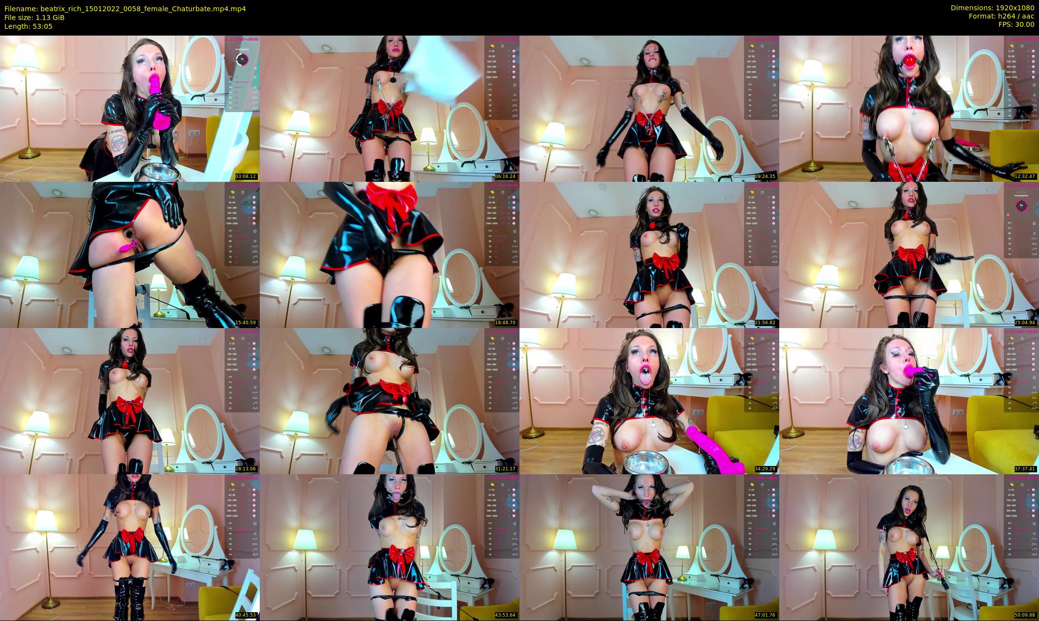 beatrix_rich — 54 minute Chaturbate female cam show recording, 1080p, Jan 15, 2022