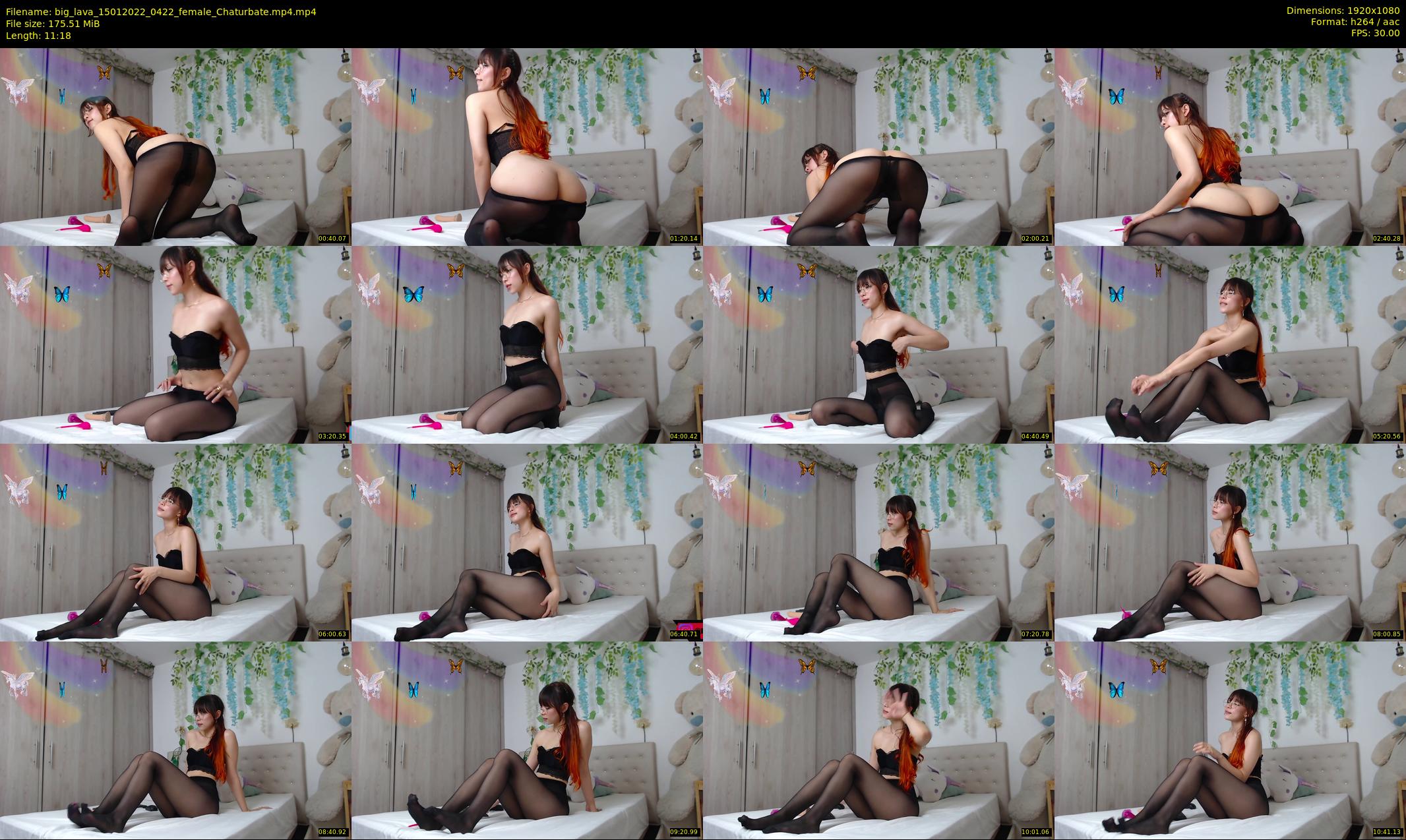 big_lava — 12 minute Chaturbate female cam show recording, 1080p, Jan 15, 2022