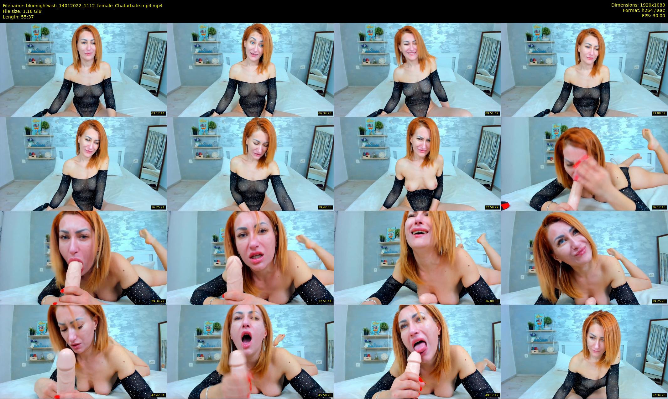bluenightwish — 56 minute Chaturbate female cam show recording, 1080p, Jan 14, 2022
