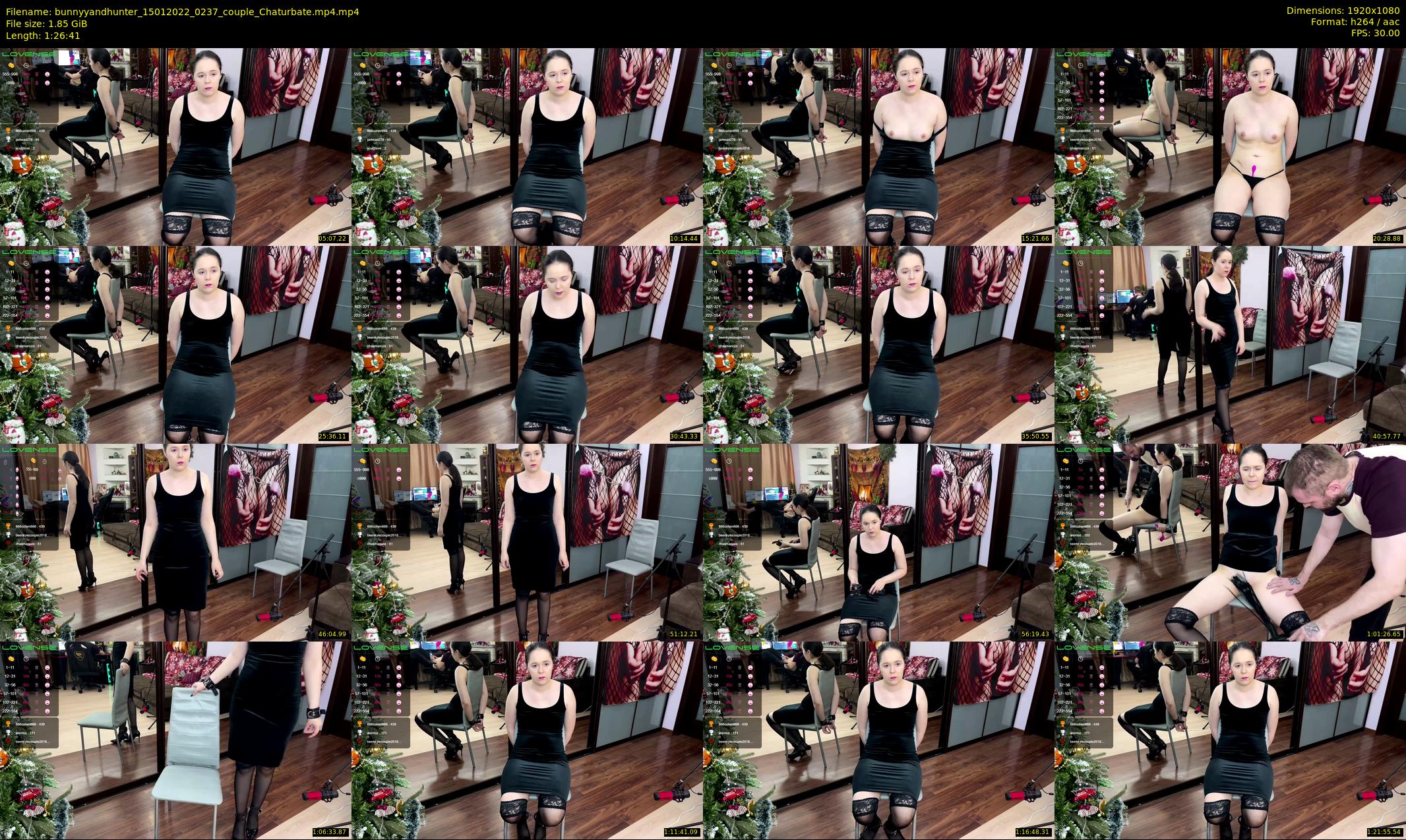 bunnyyandhunter — 87 minute Chaturbate couple cam show recording, 1080p, Jan 15, 2022