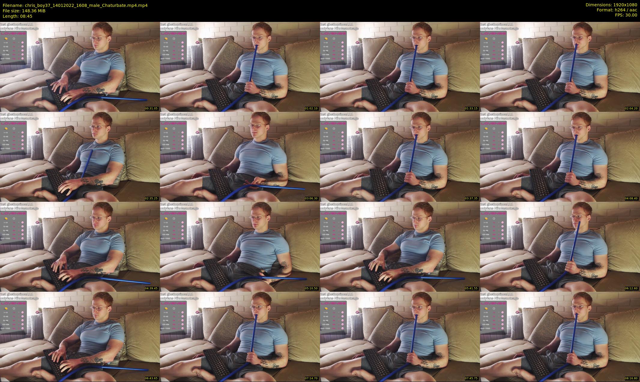 chris_boy37 — 9 minute Chaturbate male cam show recording, 1080p, Jan 14, 2022