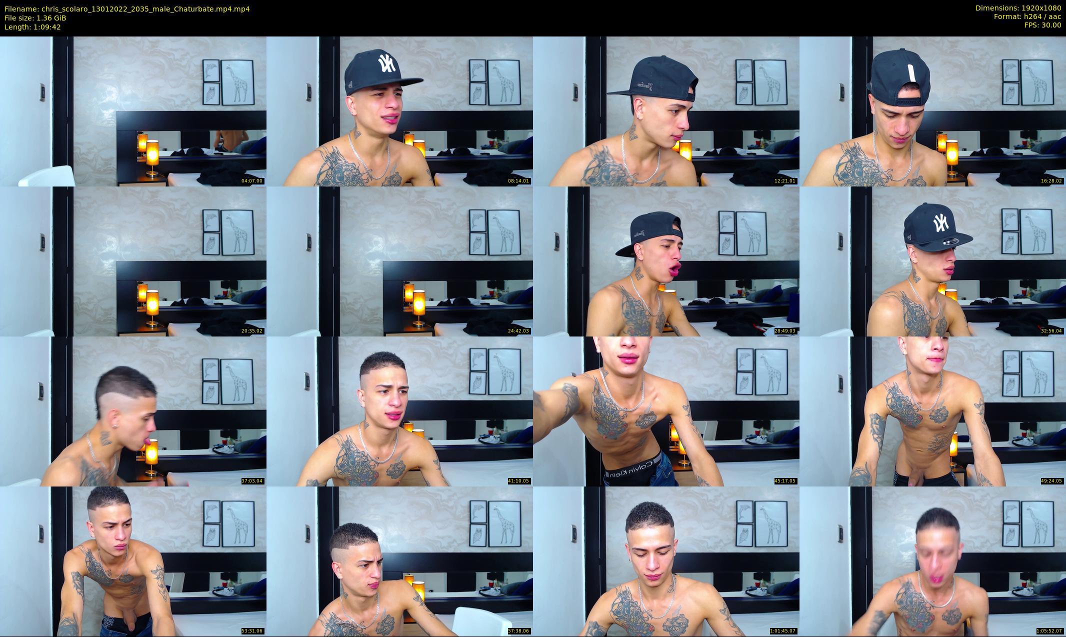 chris_scolaro — 70 minute Chaturbate male cam show recording, 1080p, Jan 13, 2022