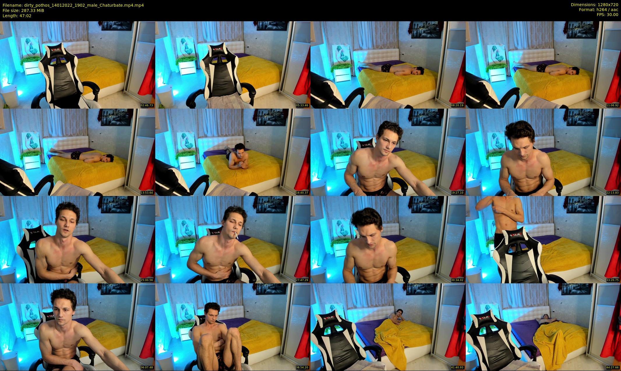dirty_pothos — 48 minute Chaturbate male cam show recording, 720p, Jan 14, 2022