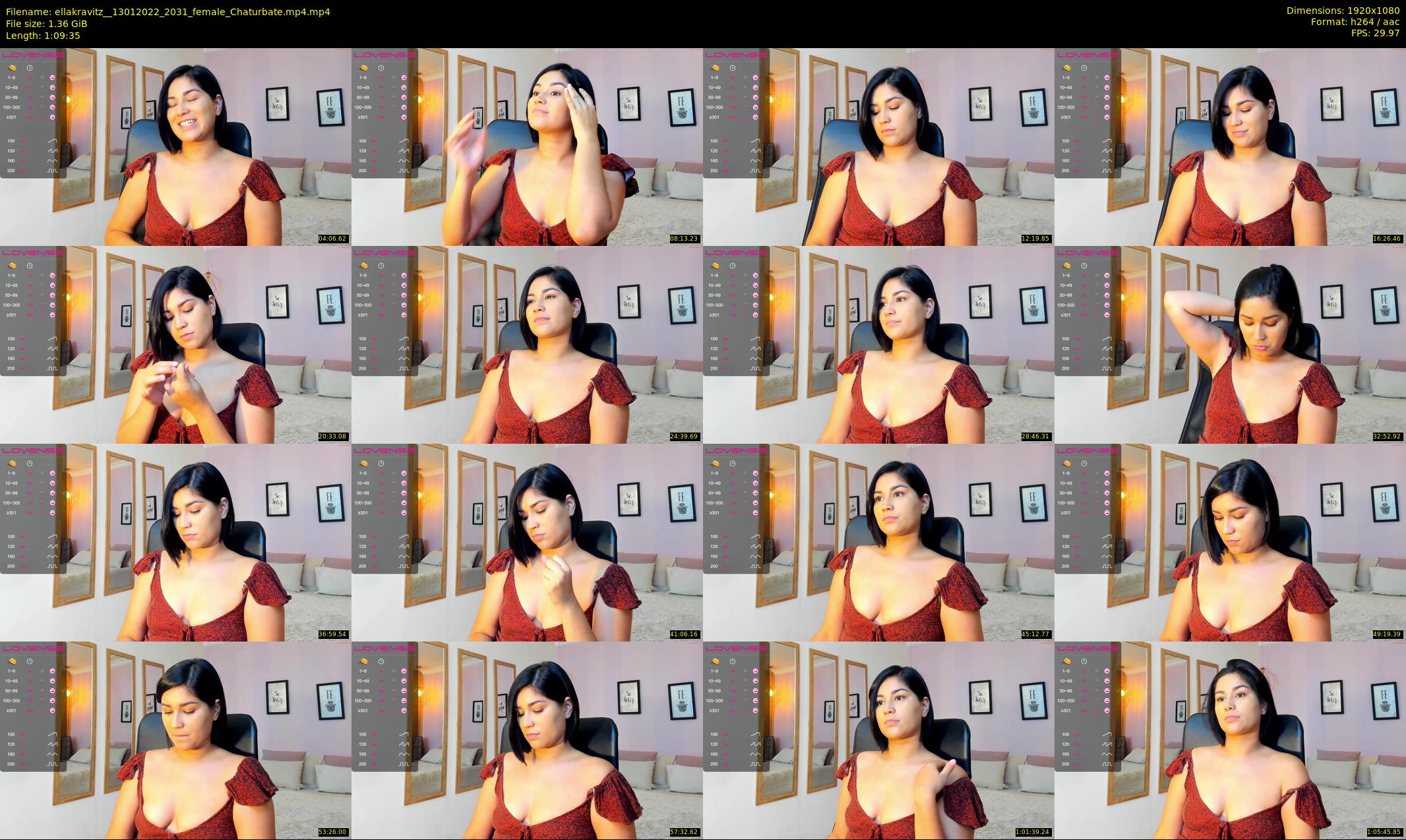 ellakravitz_ — 70 minute Chaturbate female cam show recording, 1080p, Jan 13, 2022