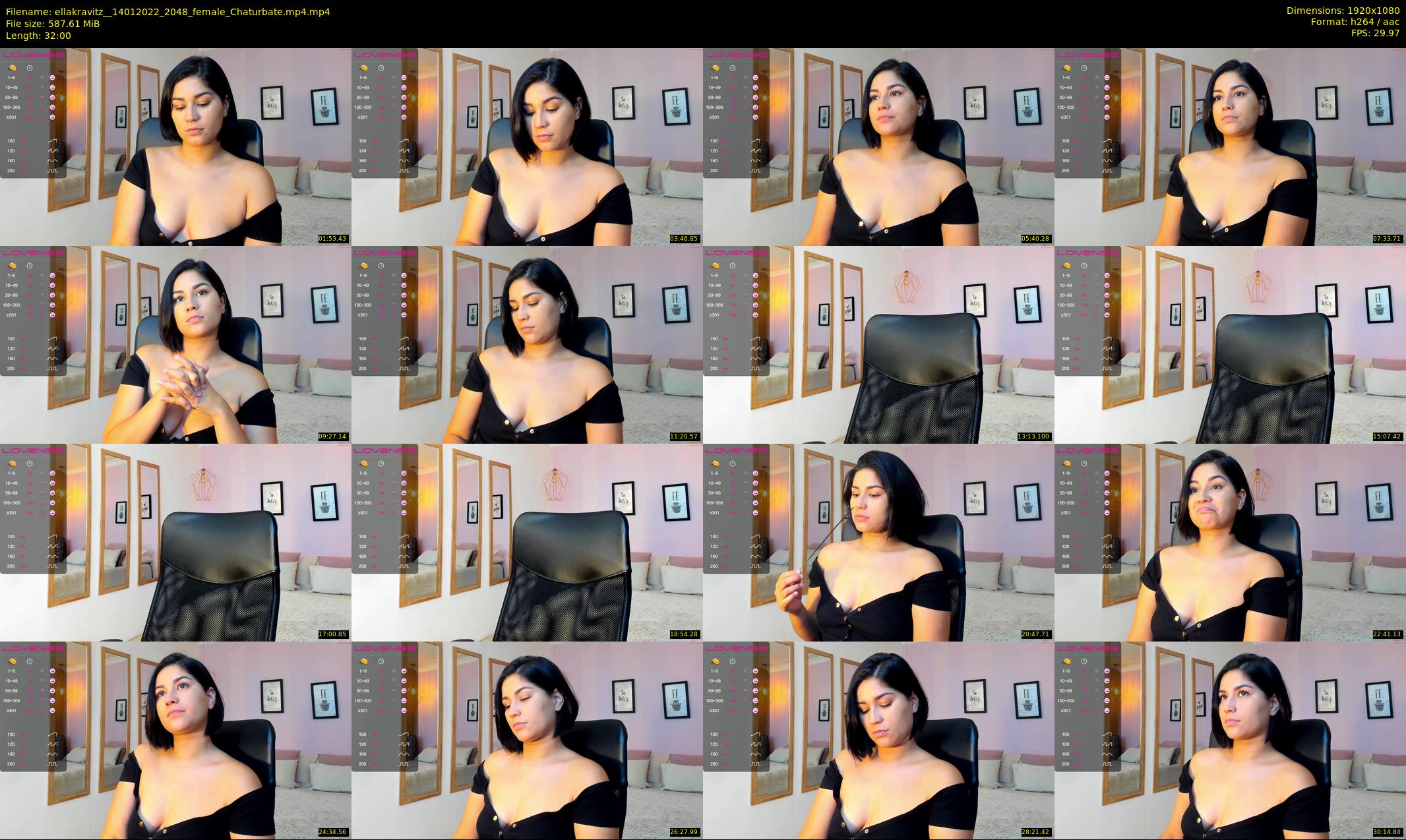 ellakravitz_ — 32 minute Chaturbate female cam show recording, 1080p, Jan 14, 2022