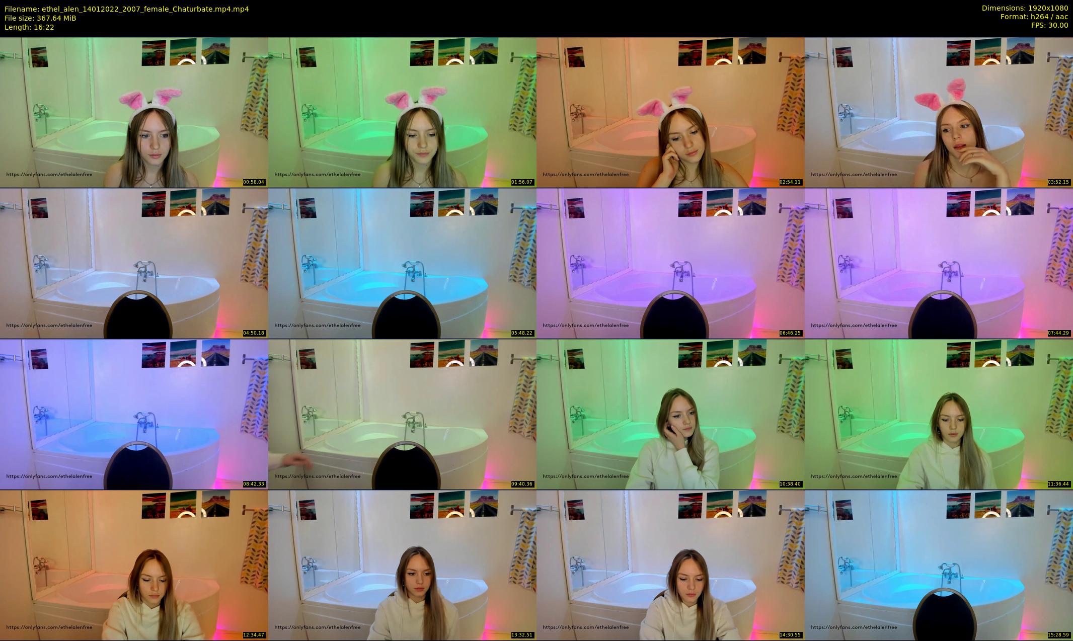 ethel_alen — 17 minute Chaturbate female cam show recording, 1080p, Jan 14, 2022