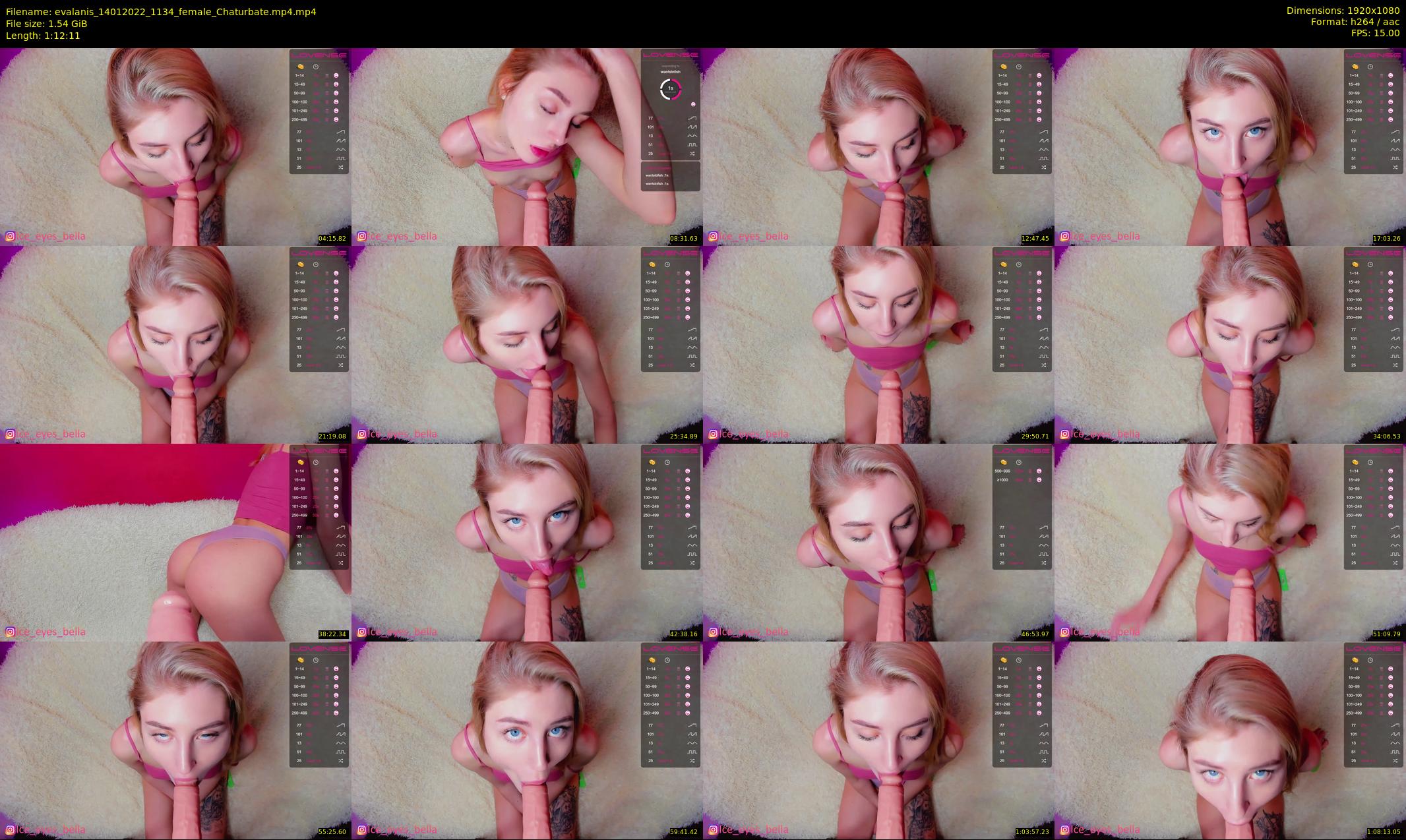 evalanis — 73 minute Chaturbate couple cam show recording, 1080p, Jan 14, 2022