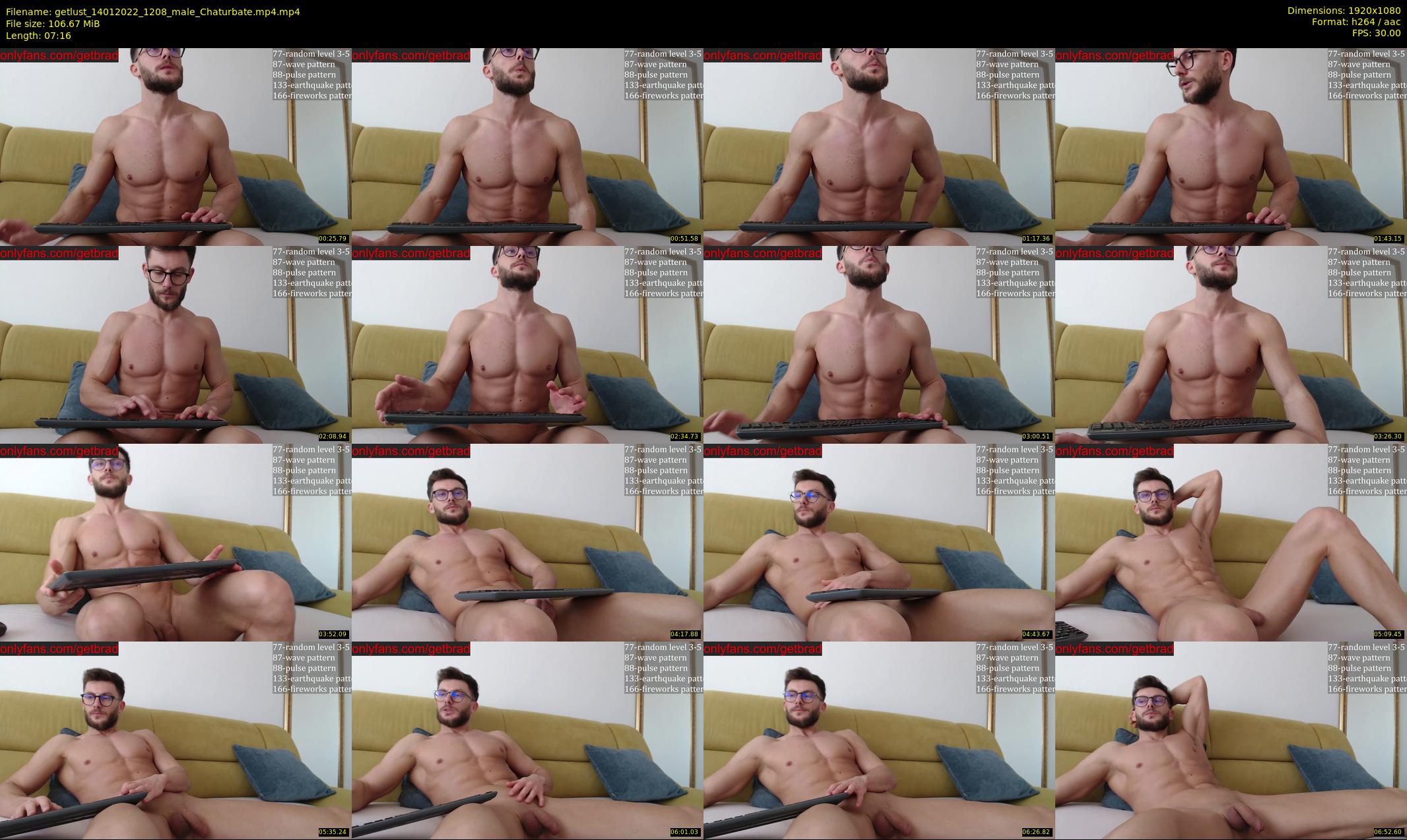 getlust — 8 minute Chaturbate male cam show recording, 1080p, Jan 14, 2022