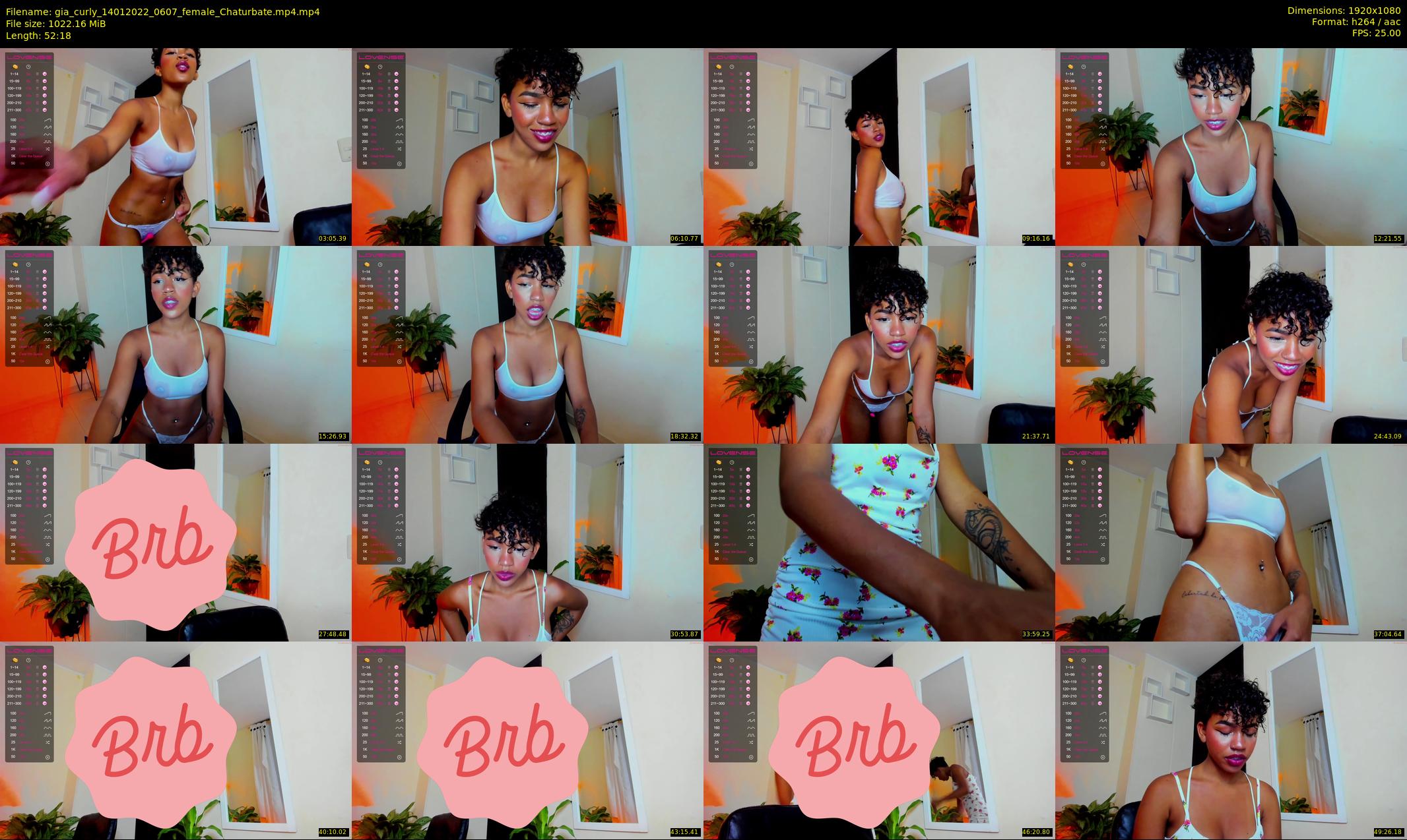 gia_curly — 53 minute Chaturbate female cam show recording, 1080p, Jan 14, 2022