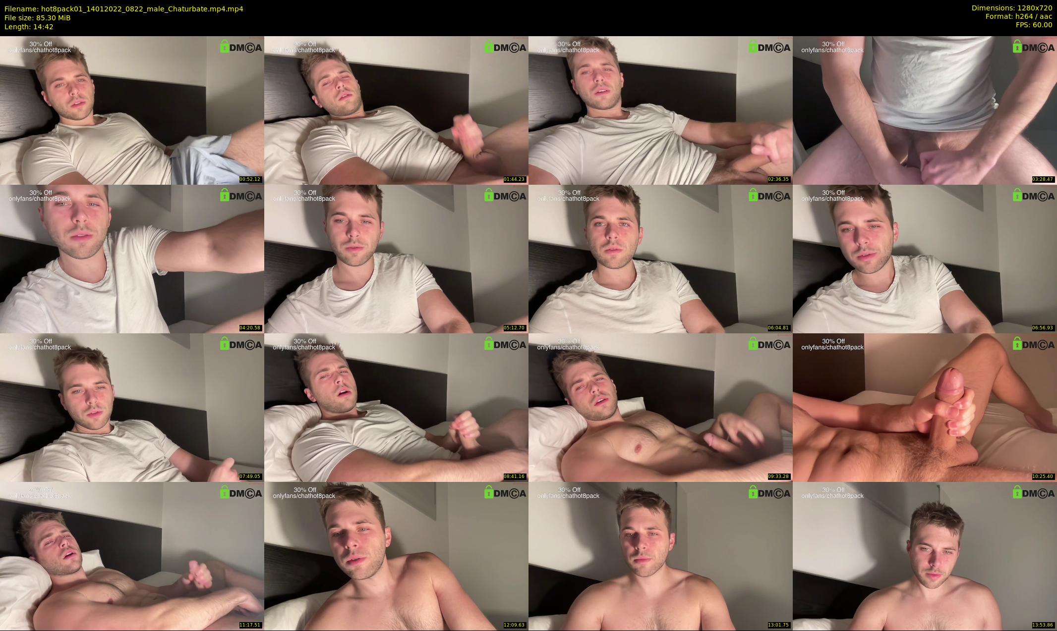 hot8pack01 — 15 minute Chaturbate male cam show recording, 720p, Jan 14, 2022