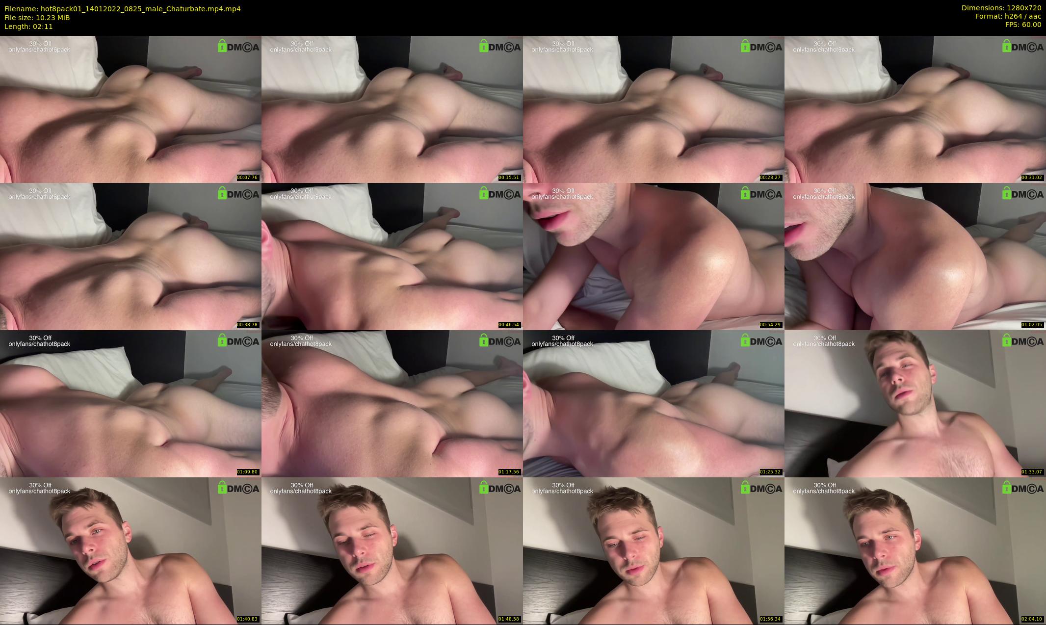 hot8pack01 — 3 minute Chaturbate male cam show recording, 720p, Jan 14, 2022