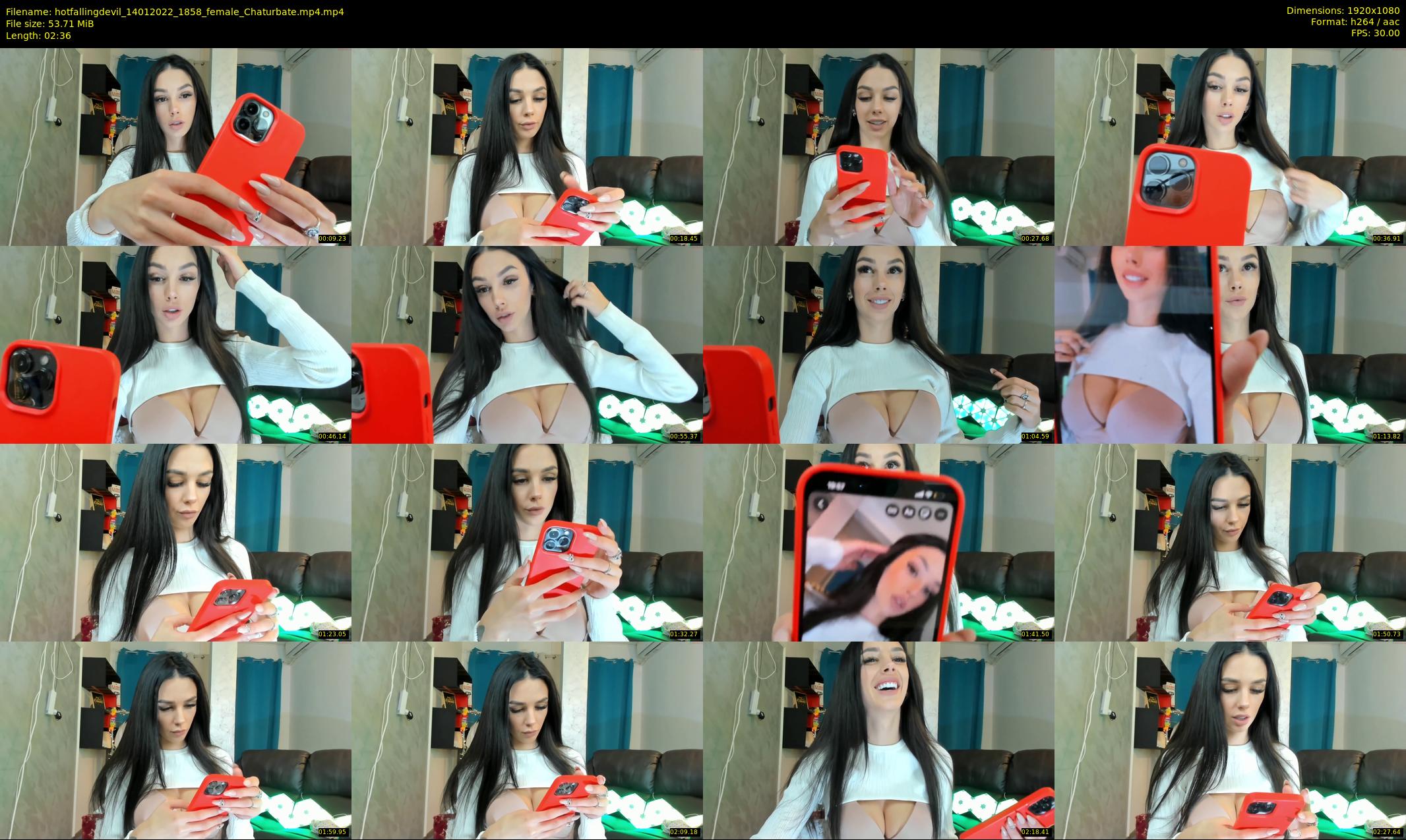 hotfallingdevil — 3 minute Chaturbate female cam show recording, 1080p, Jan 14, 2022