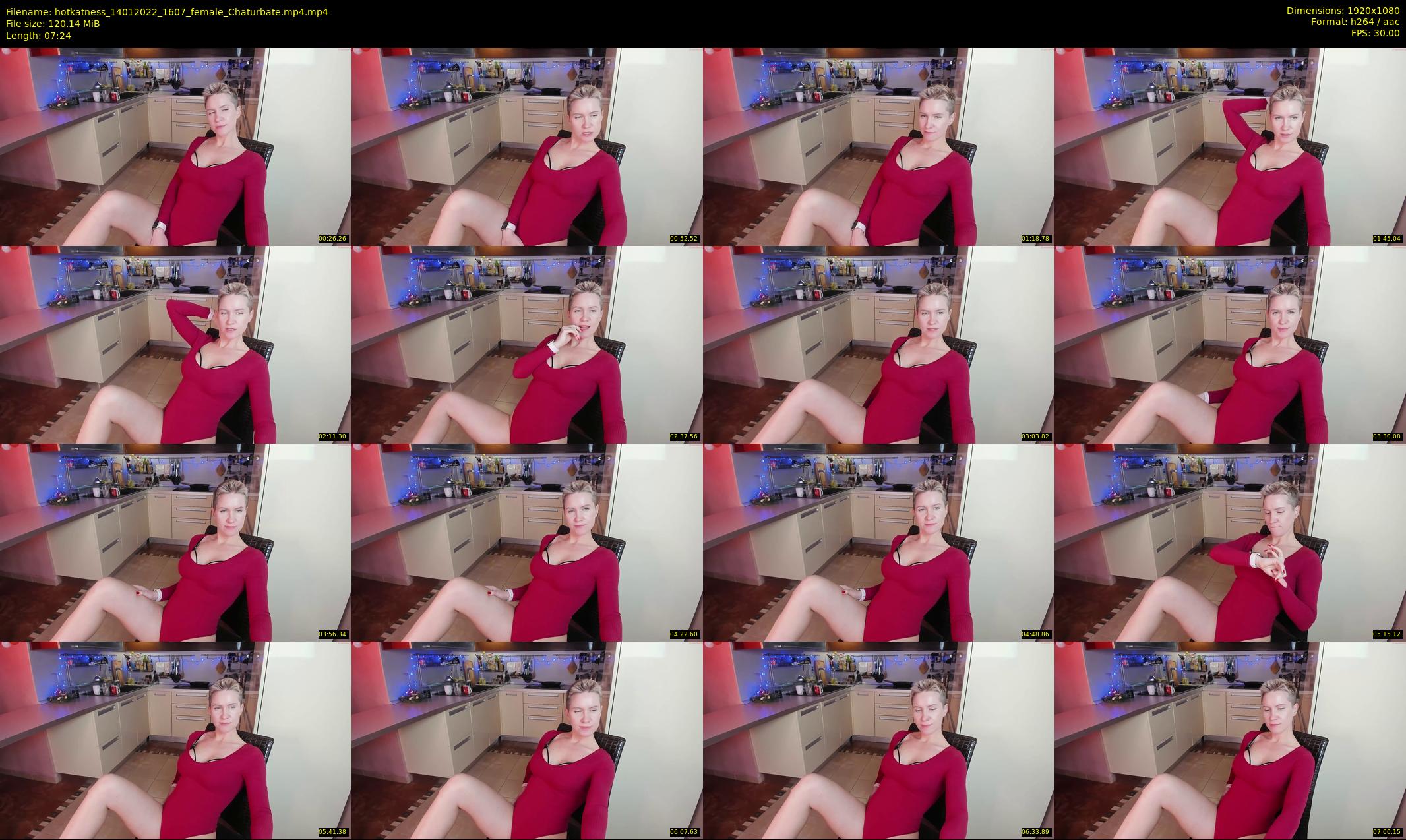 hotkatness — 8 minute Chaturbate female cam show recording, 1080p, Jan 14, 2022