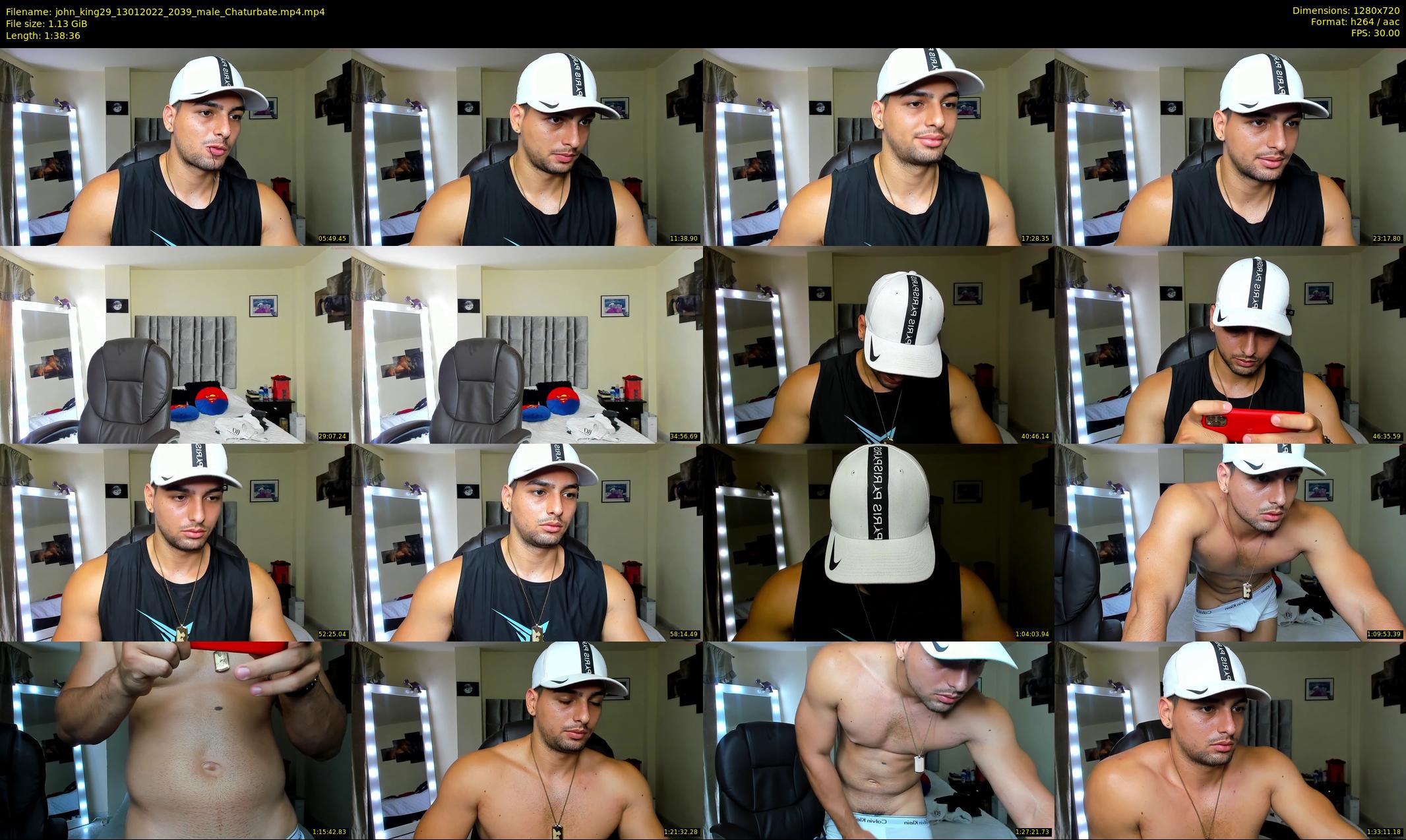 john_king29 — 99 minute Chaturbate male cam show recording, 720p, Jan 13, 2022