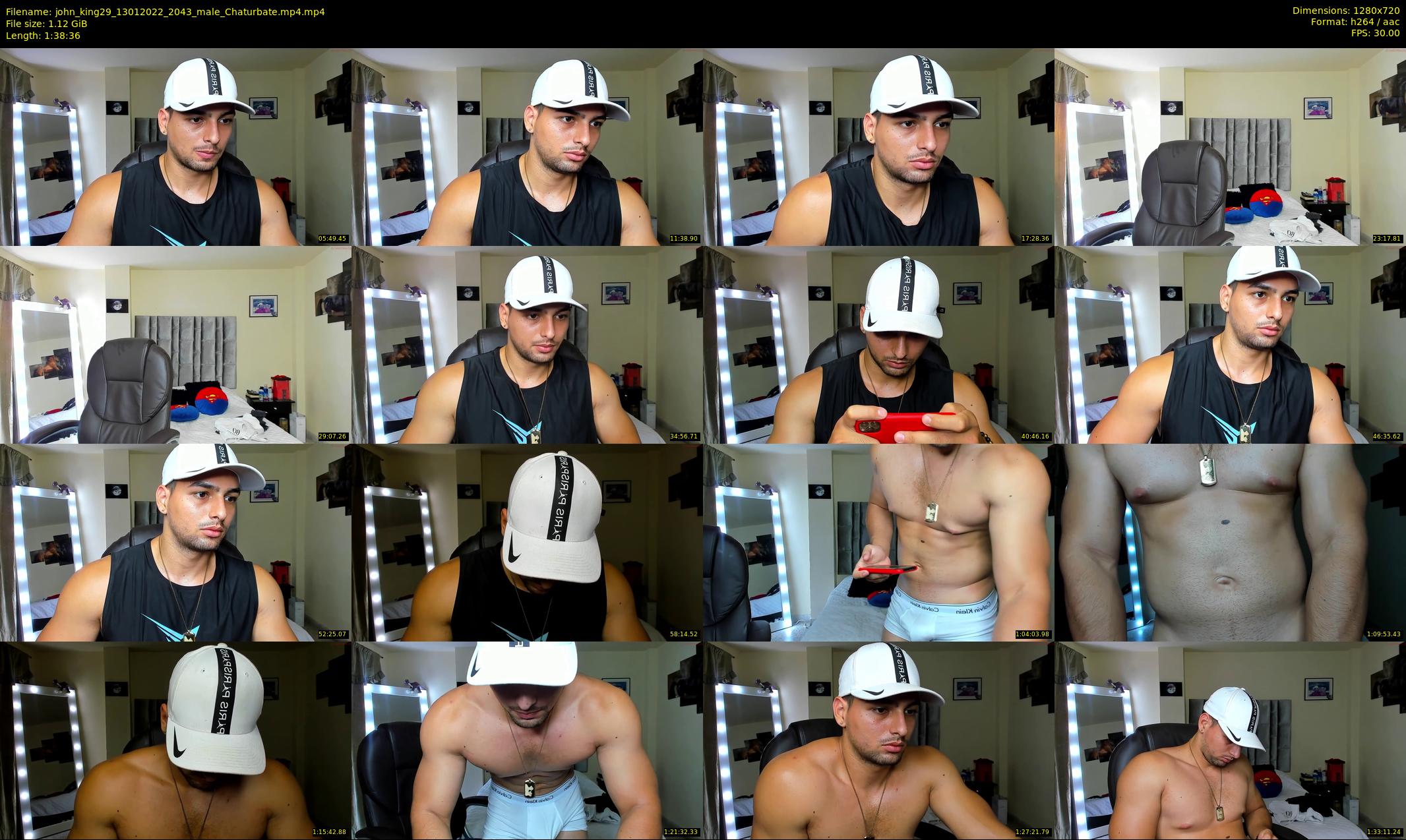 john_king29 — 99 minute Chaturbate male cam show recording, 720p, Jan 13, 2022