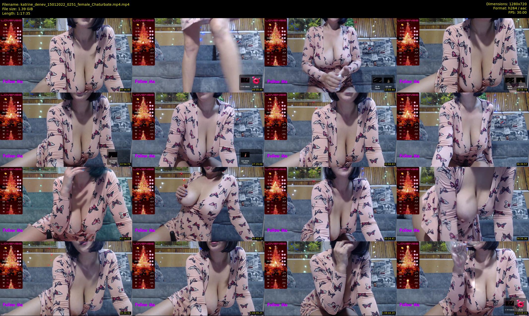 katrine_denev — 78 minute Chaturbate female cam show recording, 720p, Jan 15, 2022
