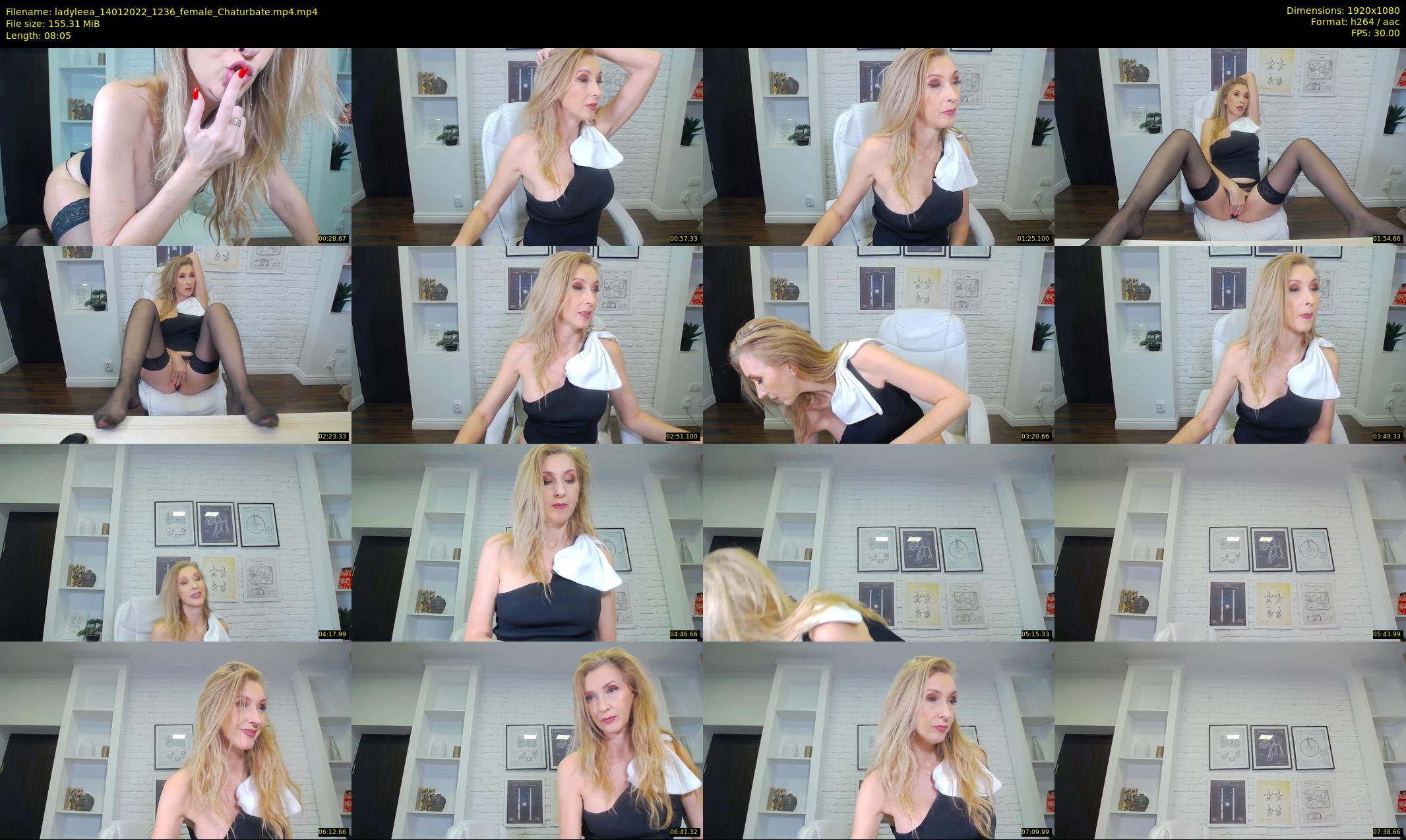 ladyleea — 9 minute Chaturbate female cam show recording, 1080p, Jan 14, 2022
