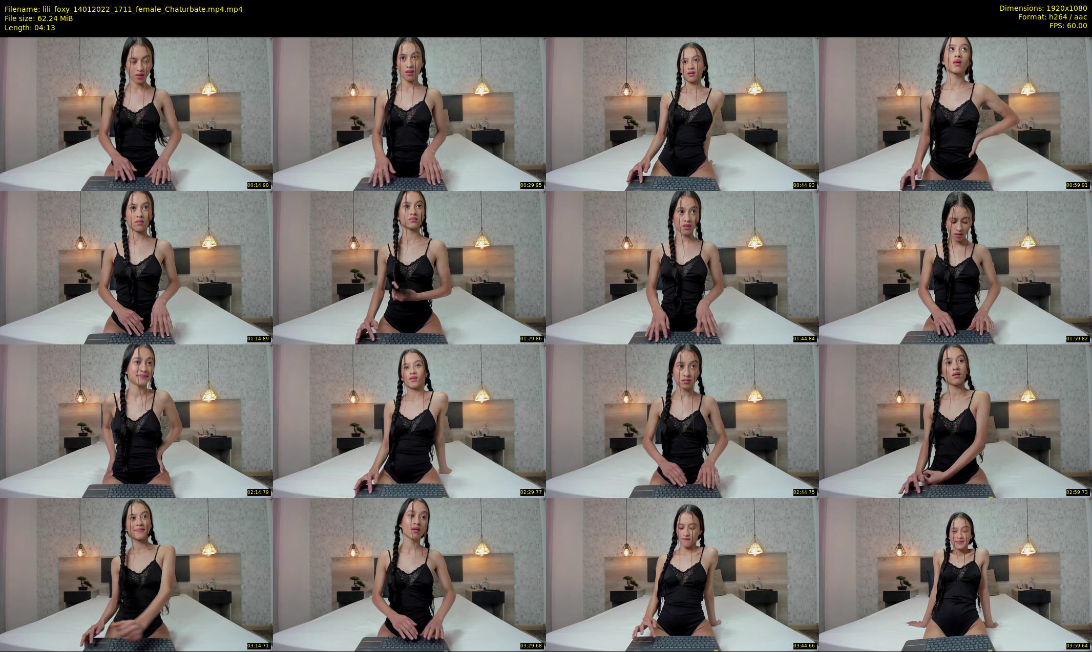 lili_foxy — 5 minute Chaturbate female cam show recording, 1080p, Jan 14, 2022