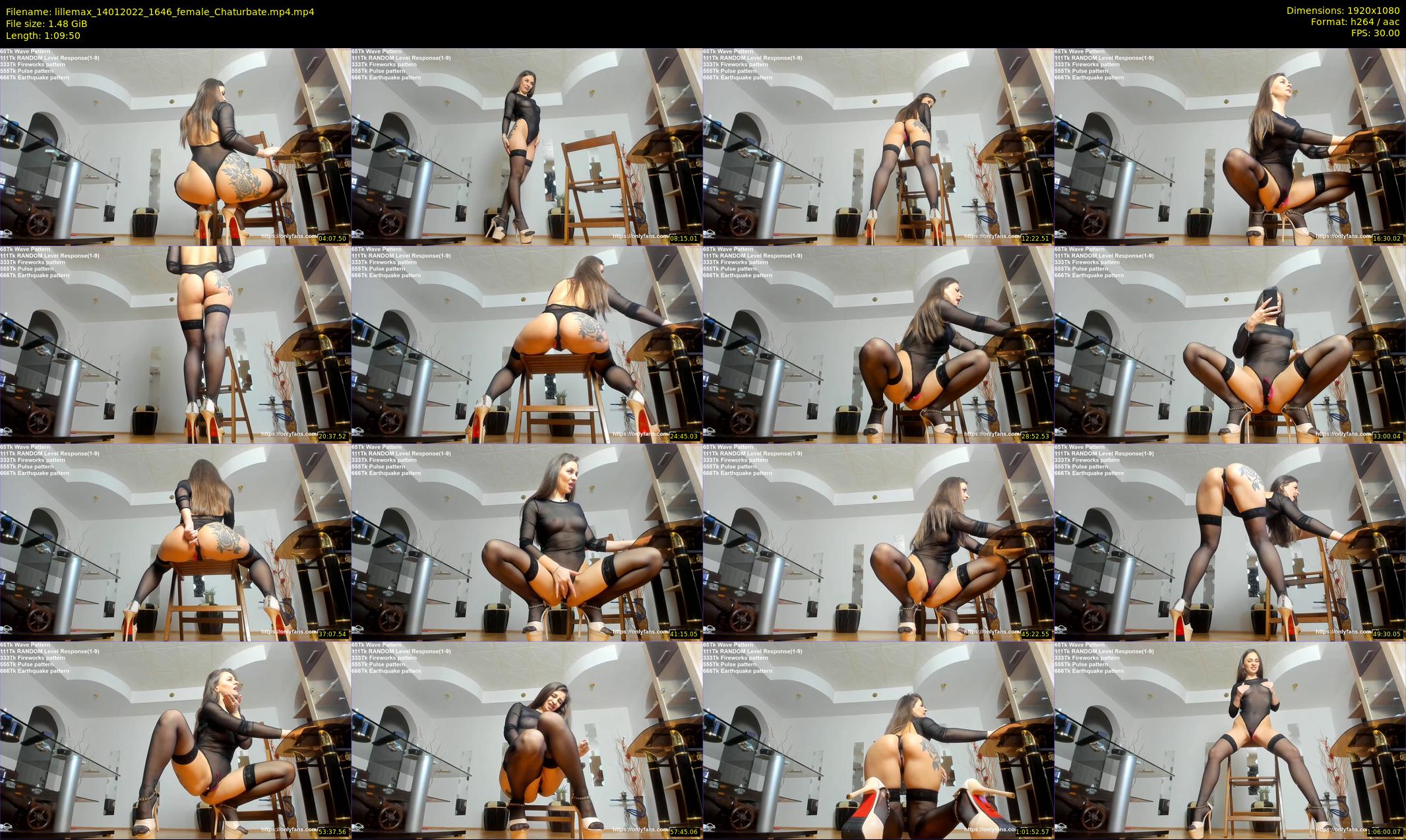 lillemax — 70 minute Chaturbate female cam show recording, 1080p, Jan 14, 2022