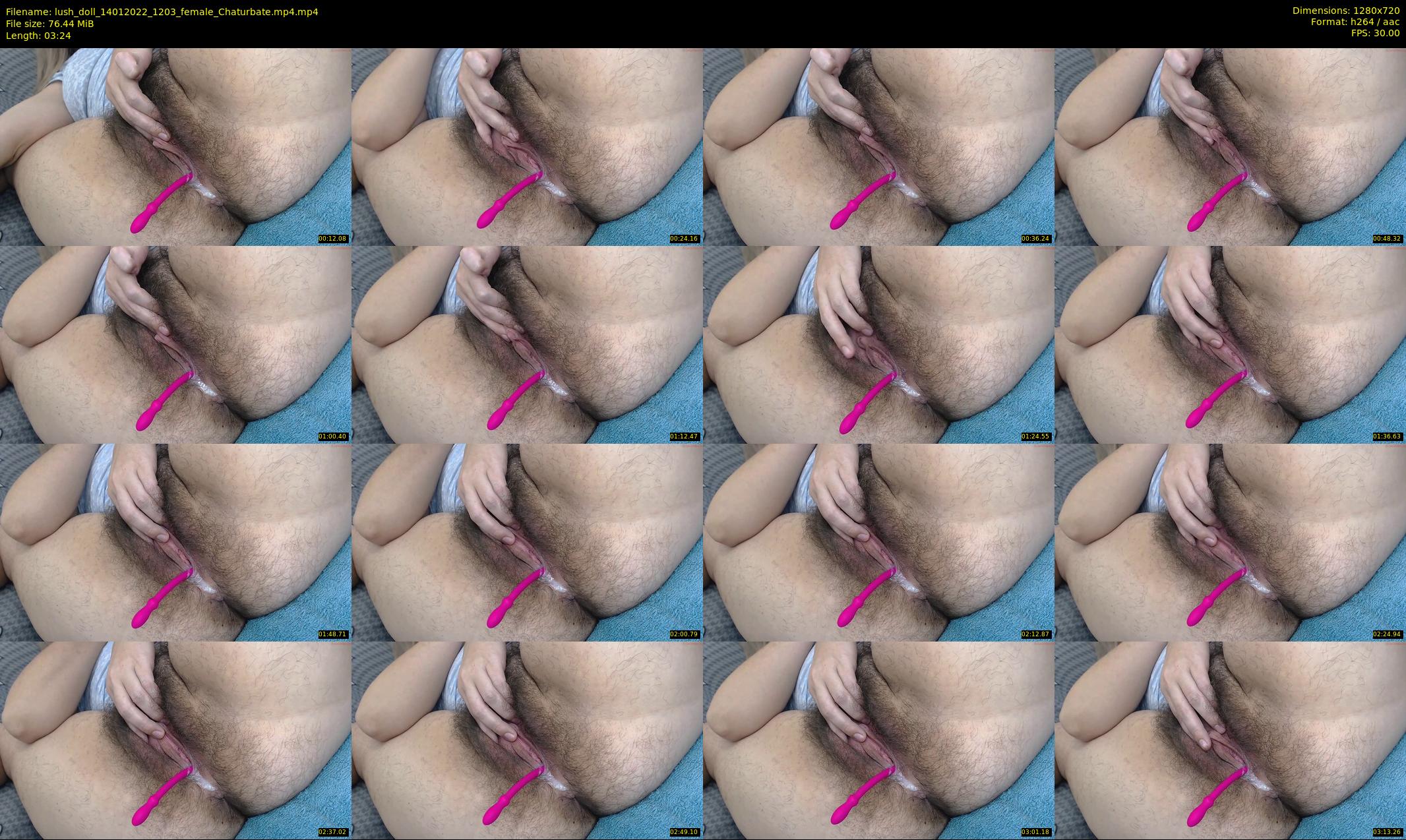 lush_doll — 4 minute Chaturbate female cam show recording, 720p, Jan 14, 2022