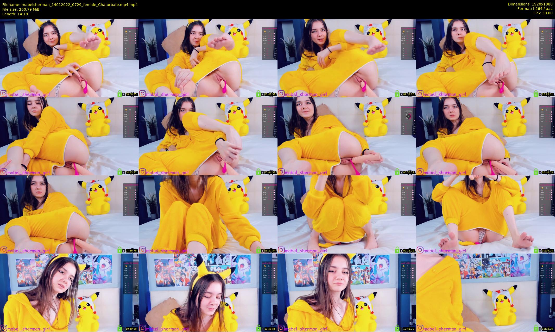 mabelsherman — 15 minute Chaturbate couple cam show recording, 1080p, Jan 14, 2022