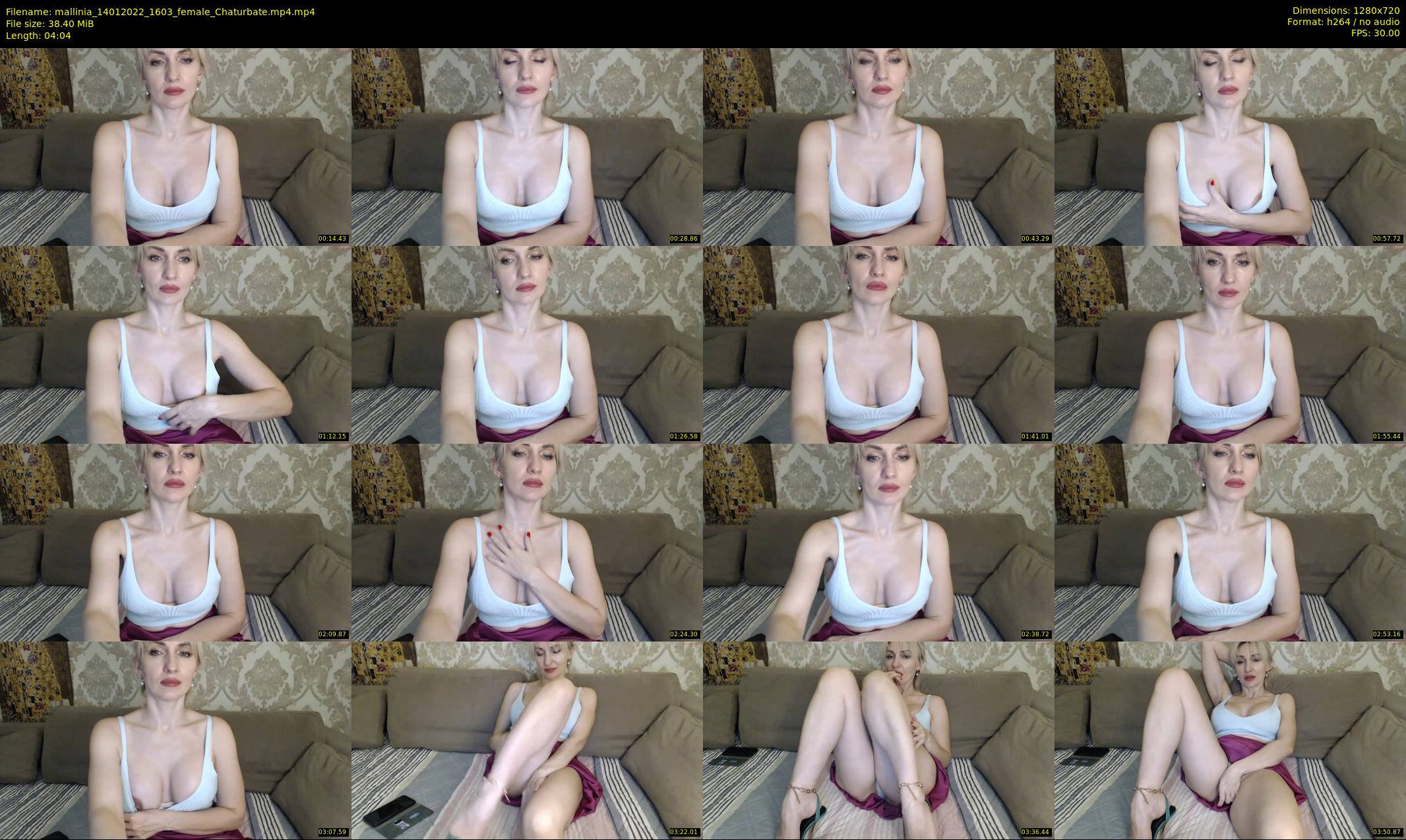 mallinia — 5 minute Chaturbate female cam show recording, 720p, Jan 14, 2022