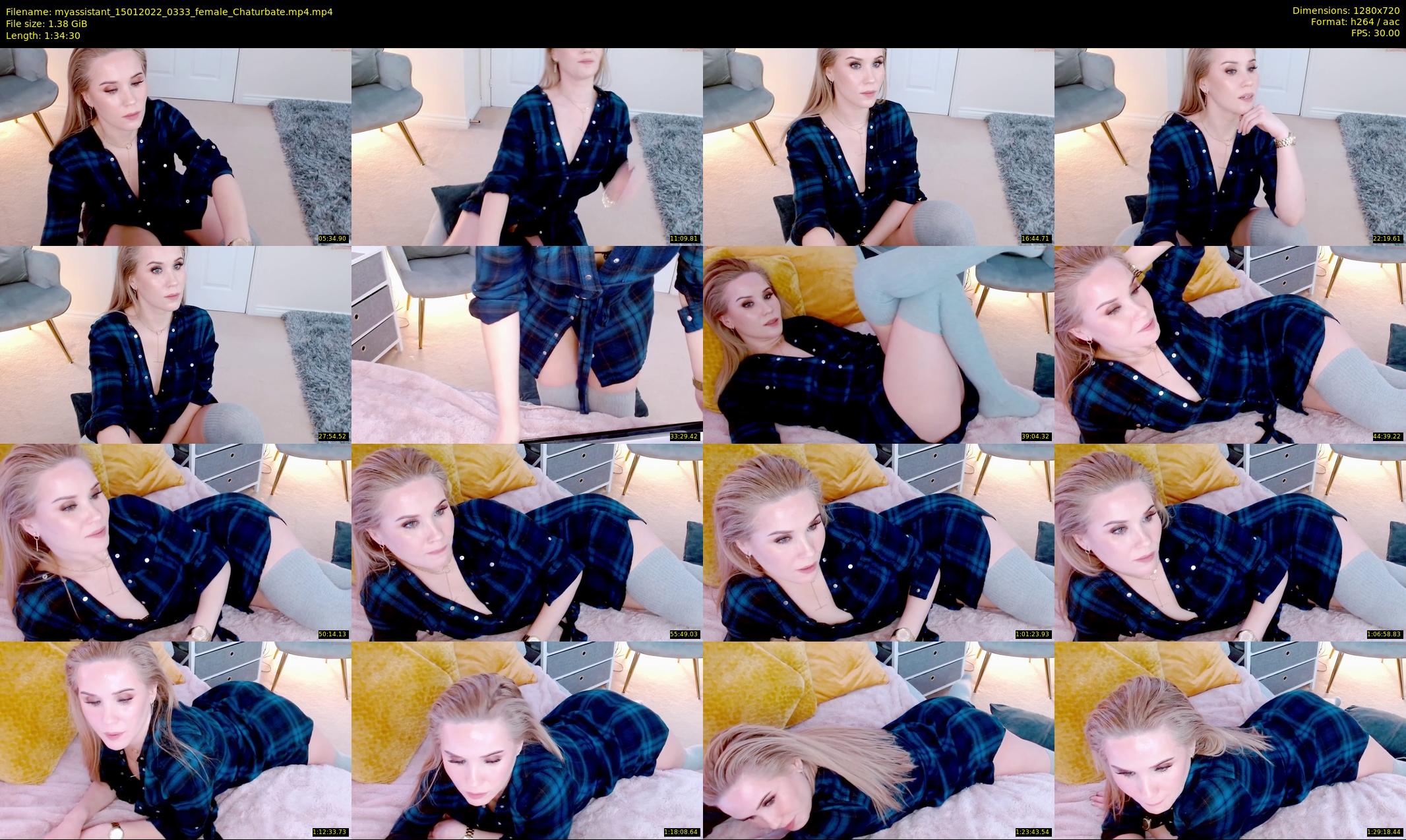 myassistant — 95 minute Chaturbate female cam show recording, 720p, Jan 15, 2022