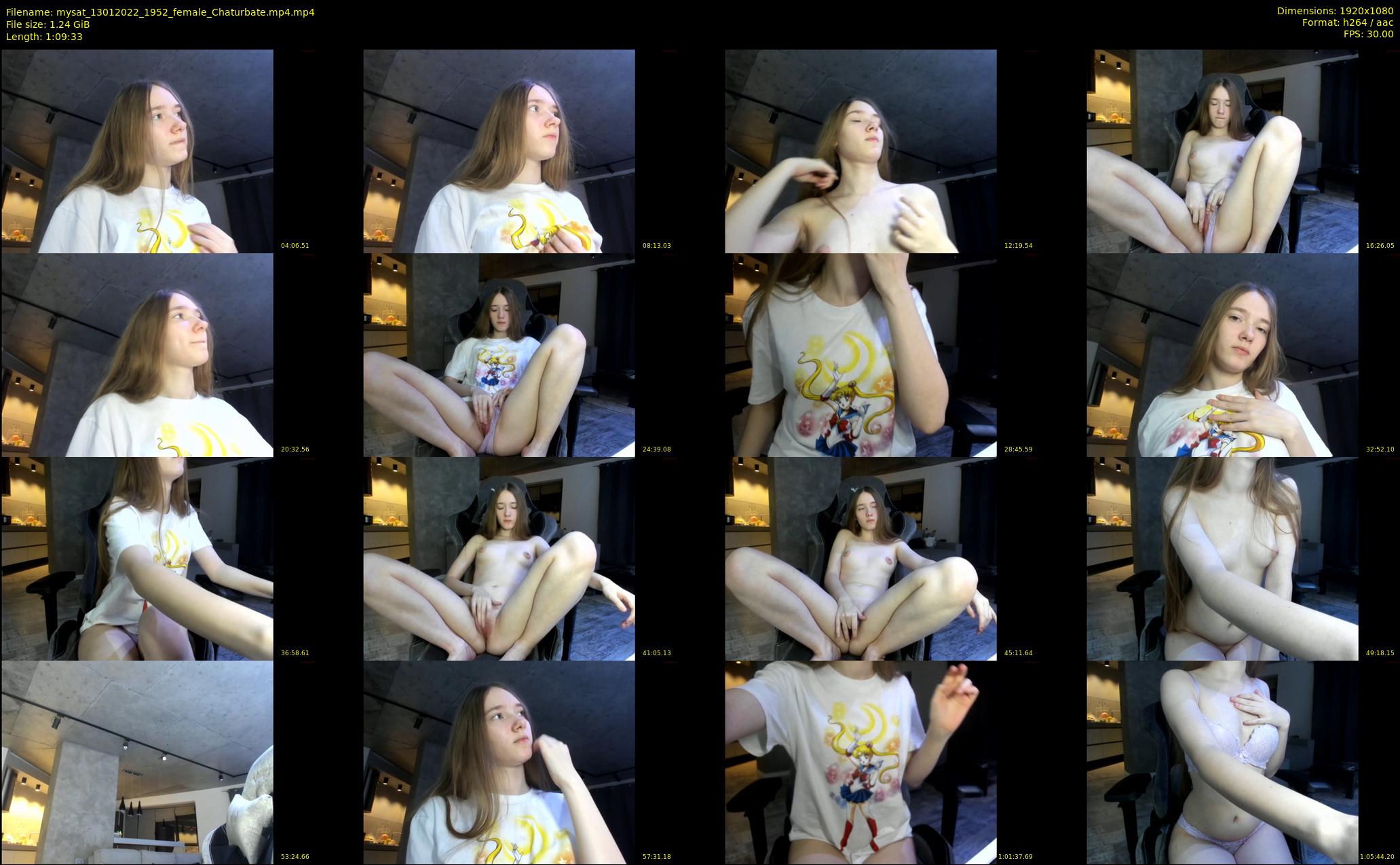 mysat — 70 minute Chaturbate female cam show recording, 1080p, Jan 13, 2022