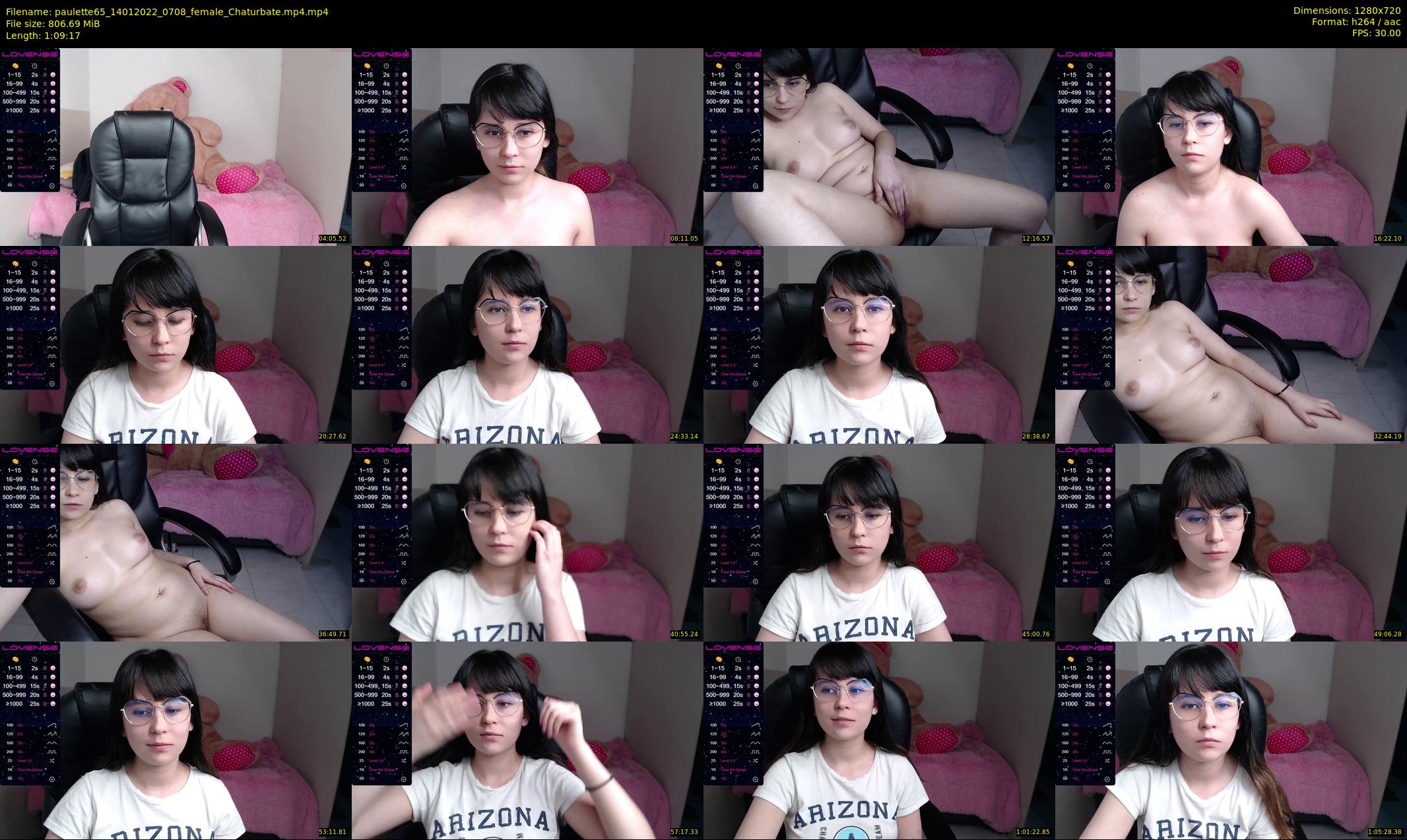 paulette65 — 70 minute Chaturbate female cam show recording, 720p, Jan 14, 2022
