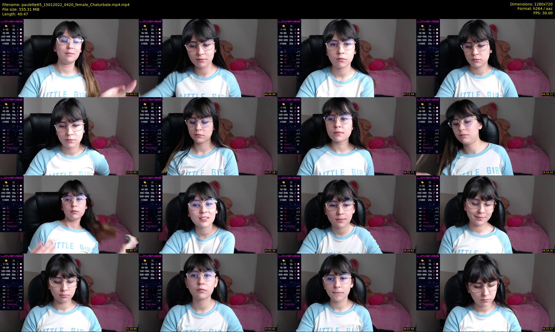 paulette65 — 41 minute Chaturbate female cam show recording, 720p, Jan 15, 2022