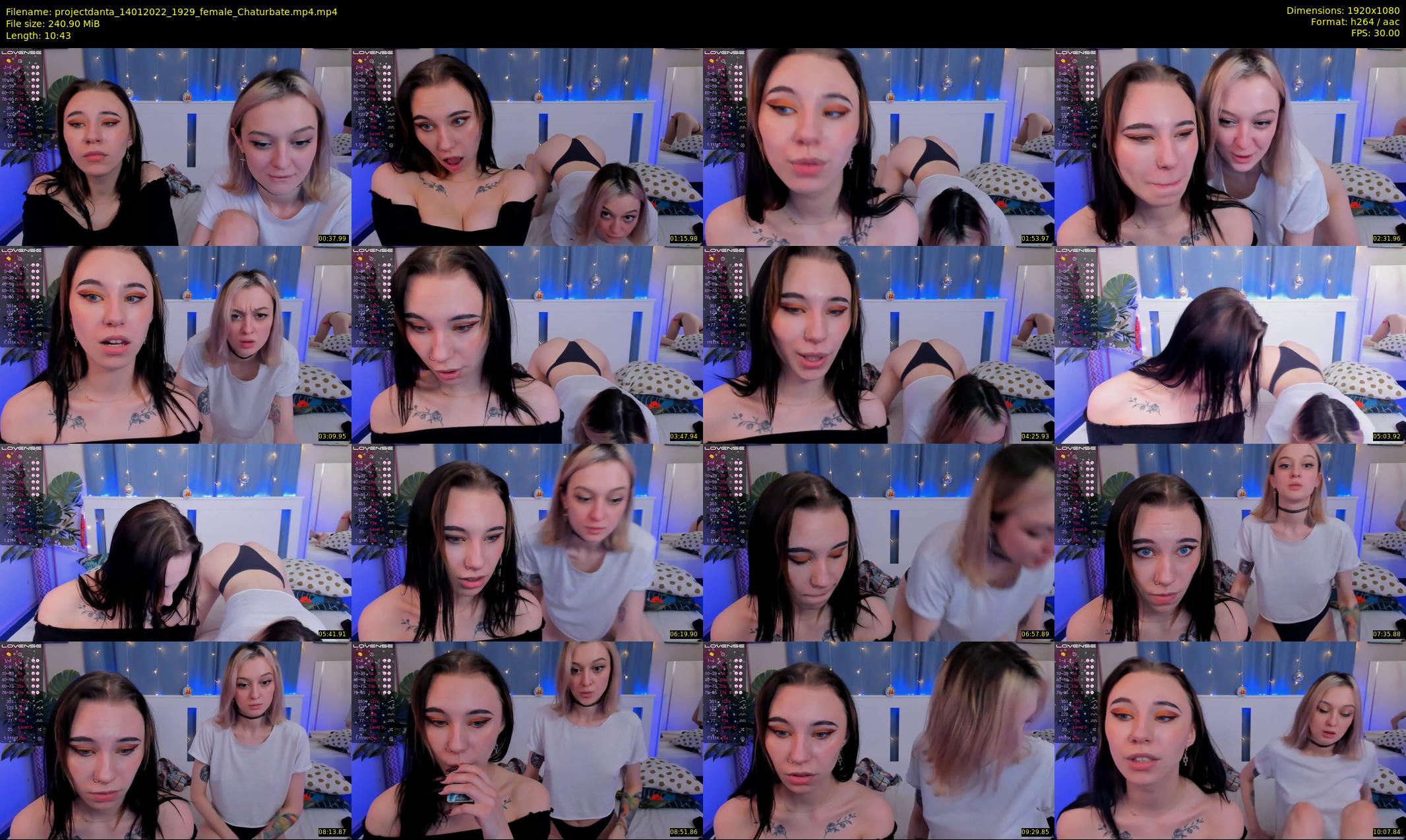 projectdanta — 11 minute Chaturbate female cam show recording, 1080p, Jan 14, 2022