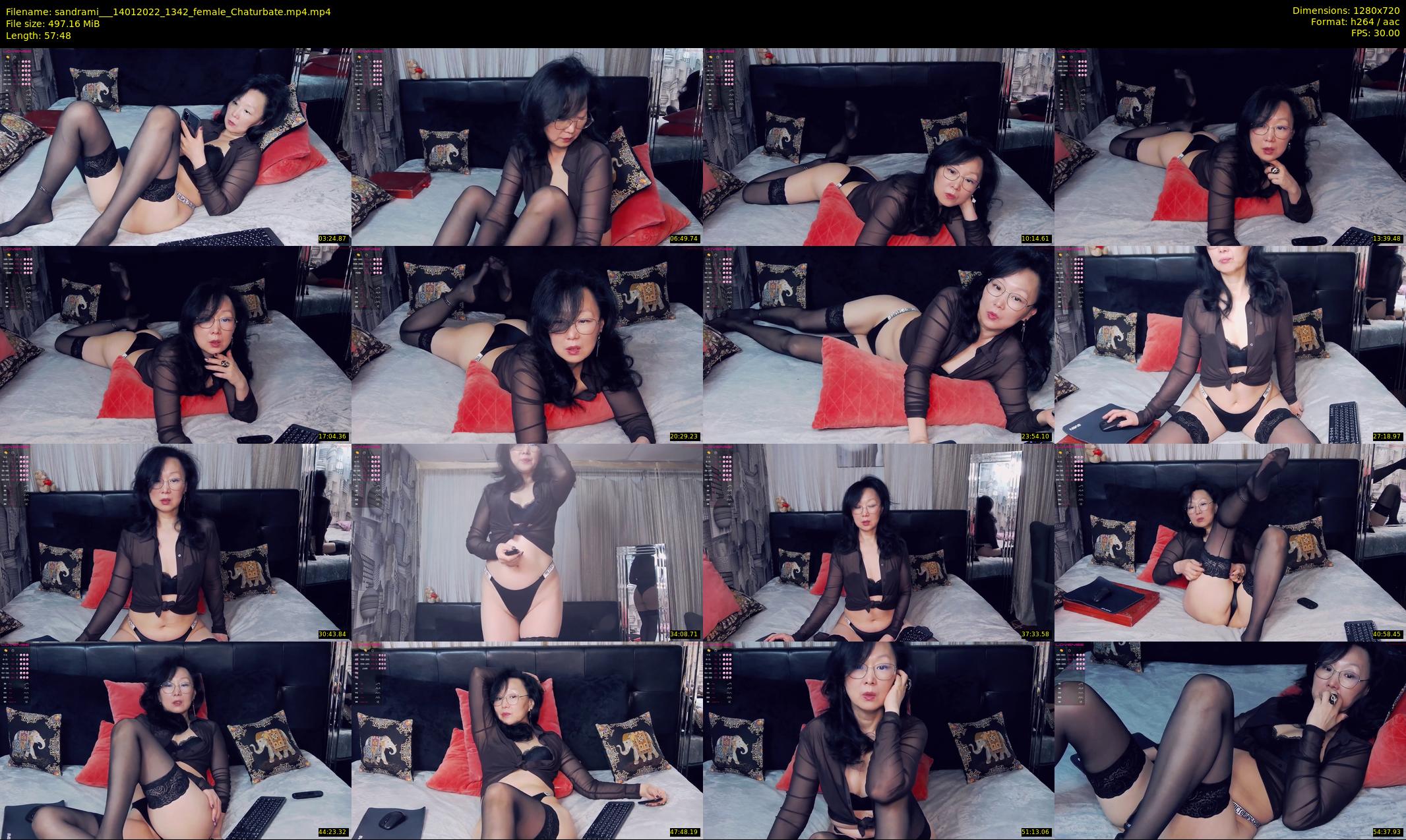 sandrami__ — 58 minute Chaturbate female cam show recording, 720p, Jan 14, 2022