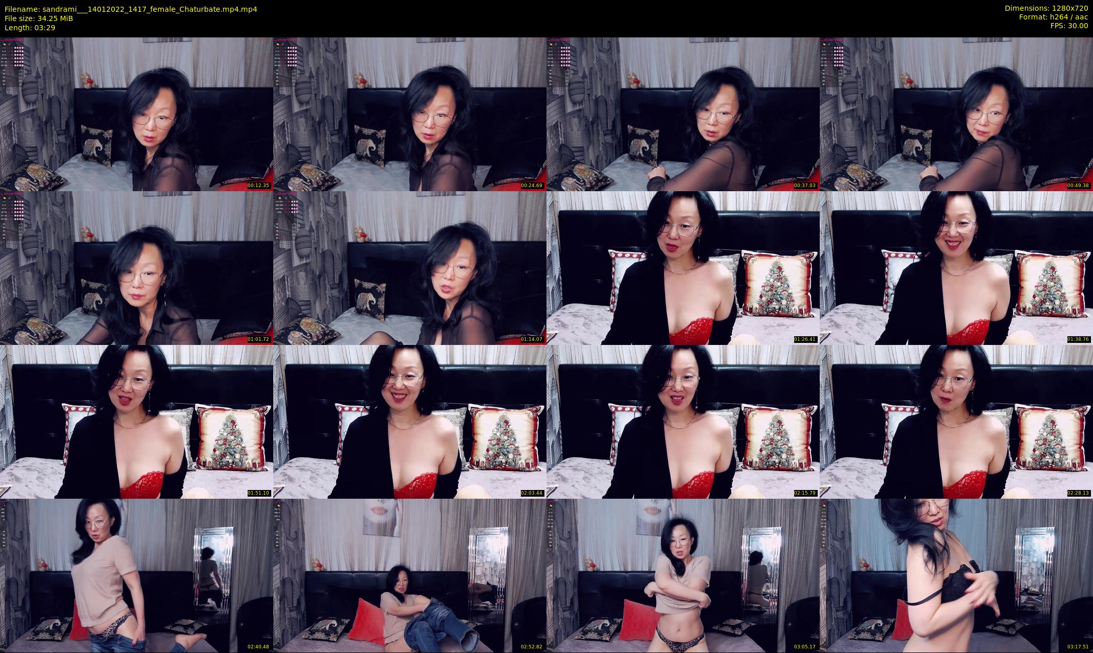 sandrami__ — 4 minute Chaturbate female cam show recording, 720p, Jan 14, 2022