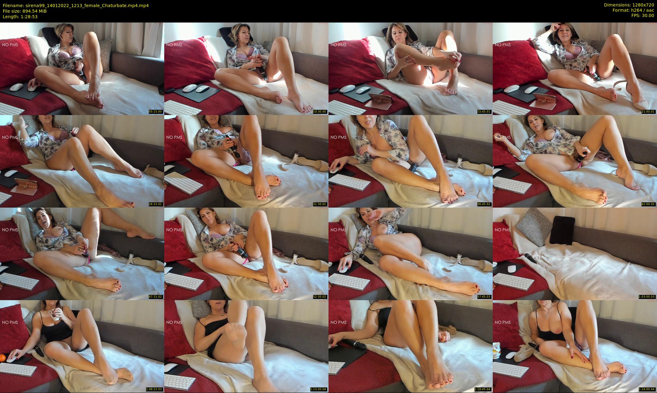 sirena99 — 89 minute Chaturbate female cam show recording, 720p, Jan 14, 2022