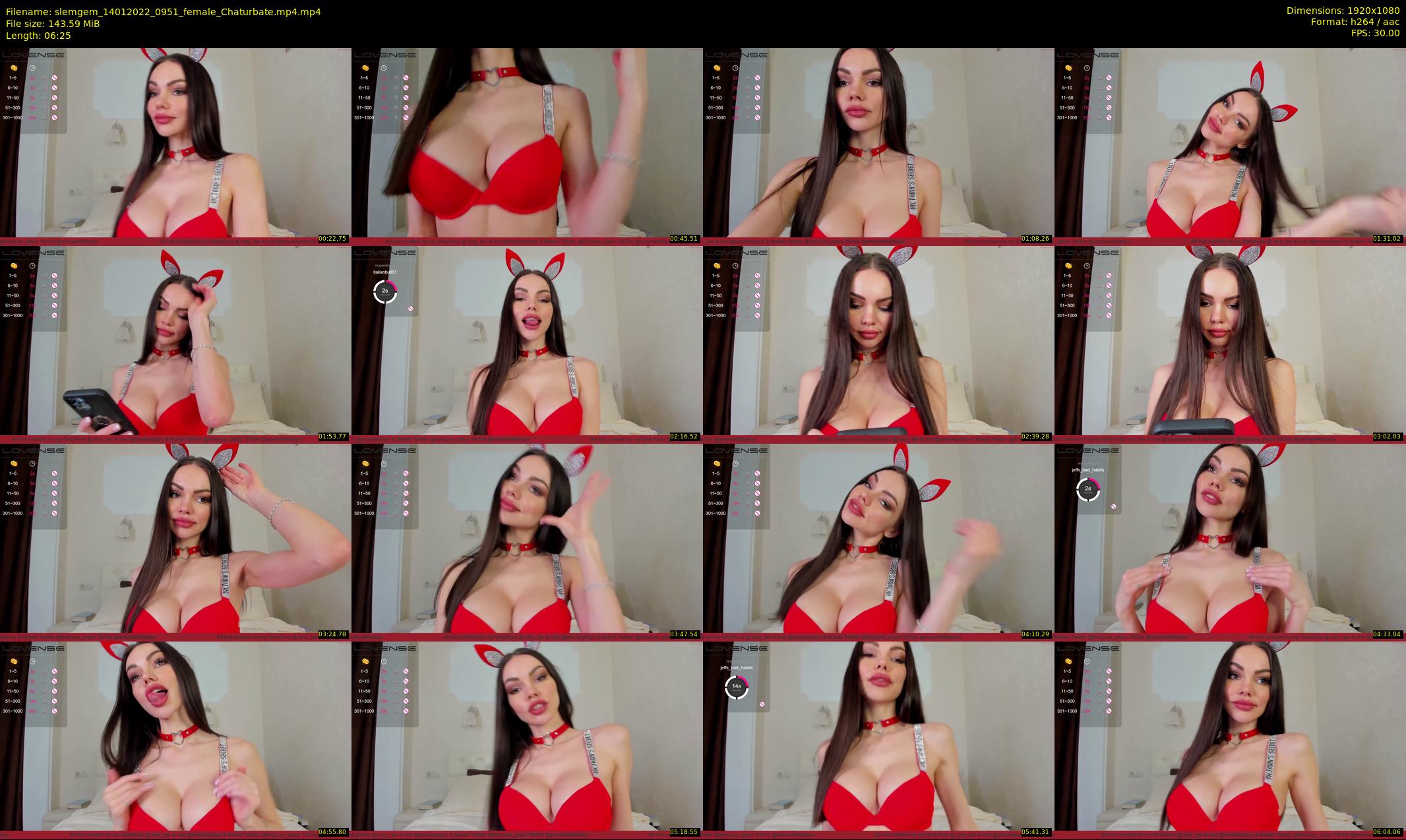 slemgem — 7 minute Chaturbate couple cam show recording, 1080p, Jan 14, 2022